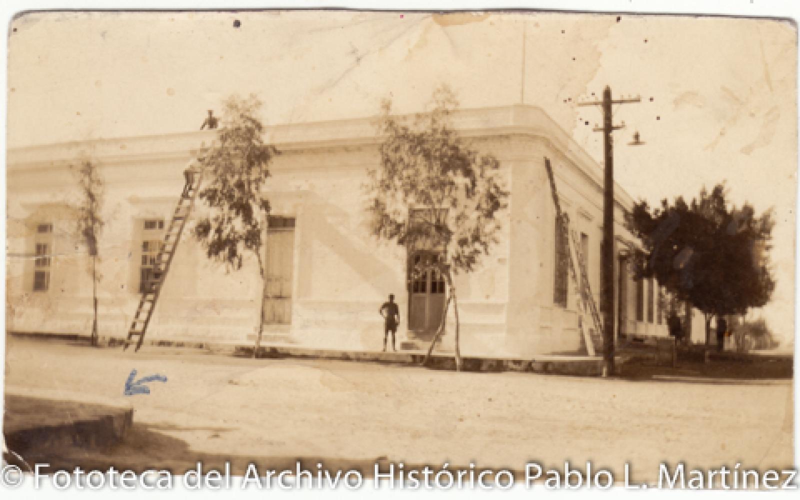 Edificio, retrato.