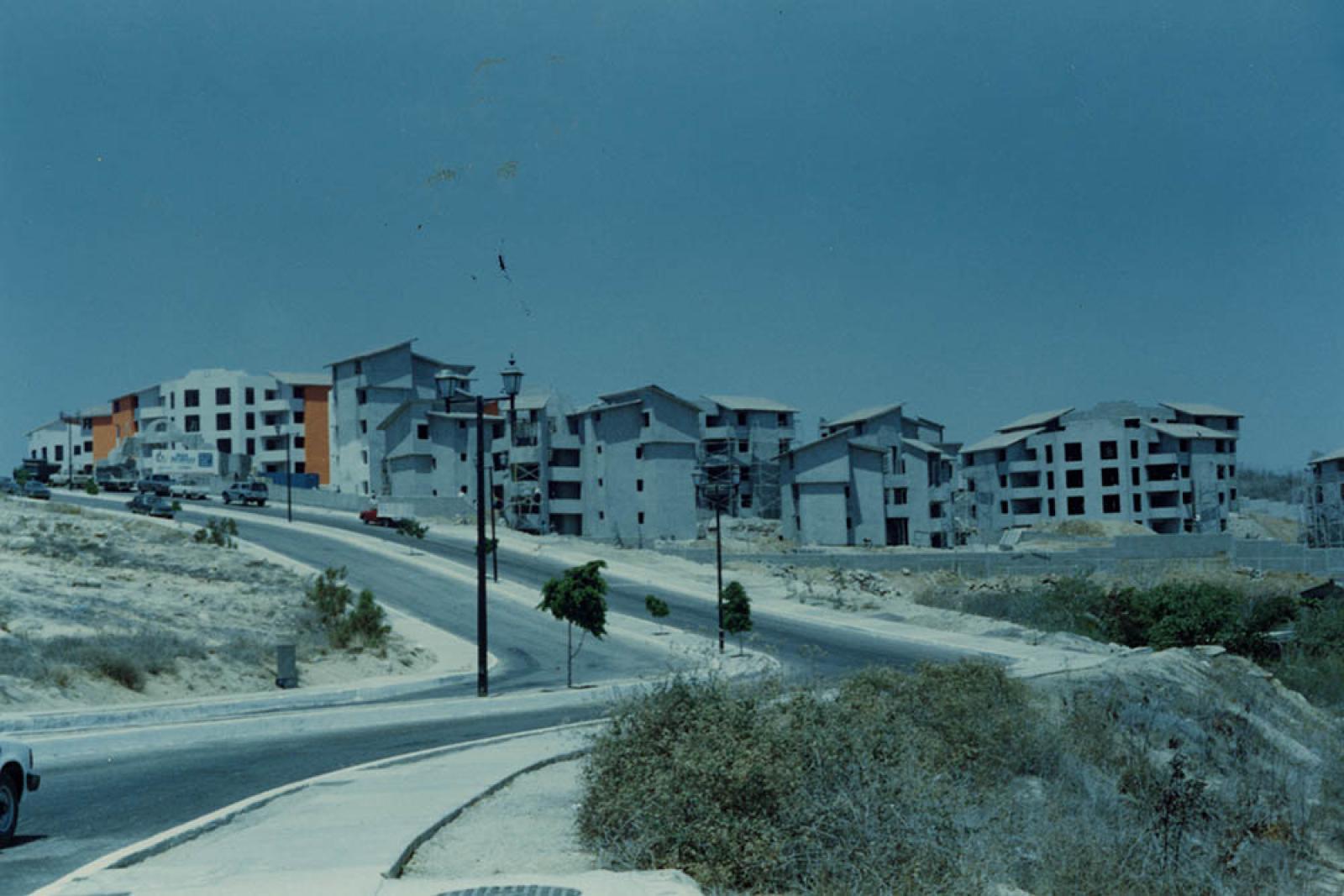 Edificios en construcción.