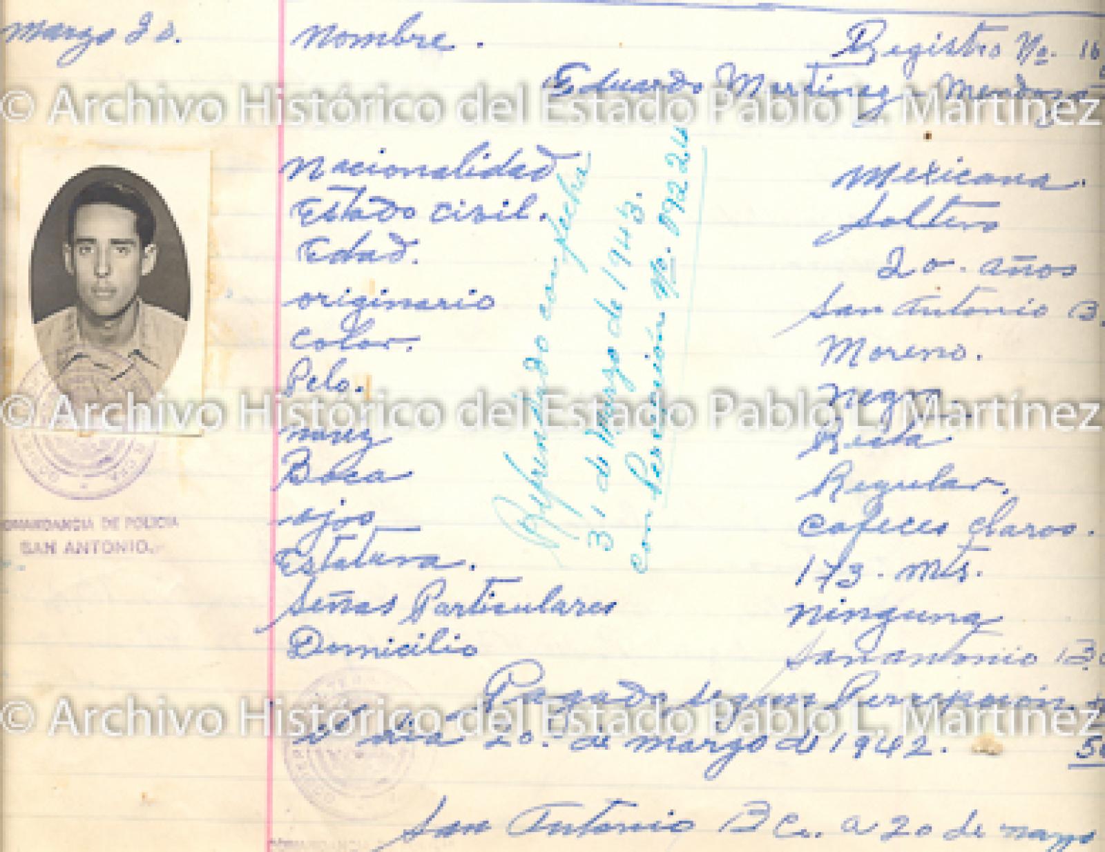"Eduardo Martínez Mendoza" retrato.