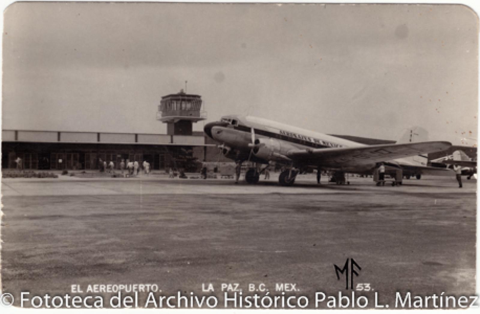 “El aeropuerto de La Paz, B.C.”