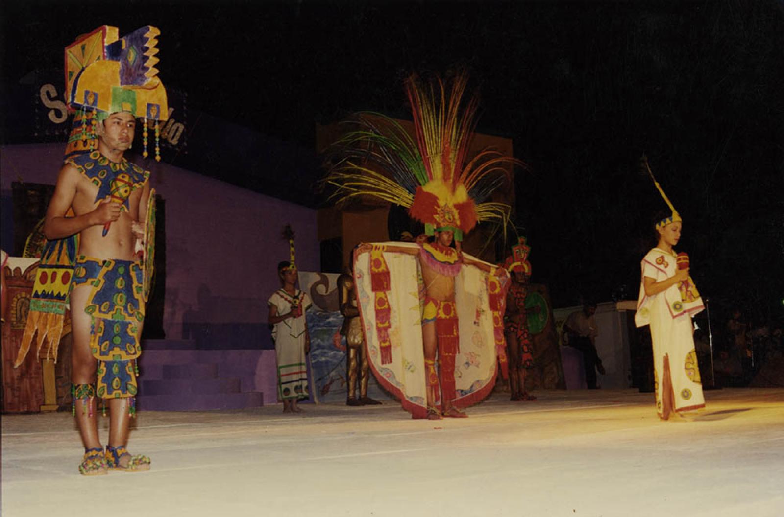 El ballet del profesor Agustín Bareño, presentación en fiestas de la fundación de Loreto, B.C.S.