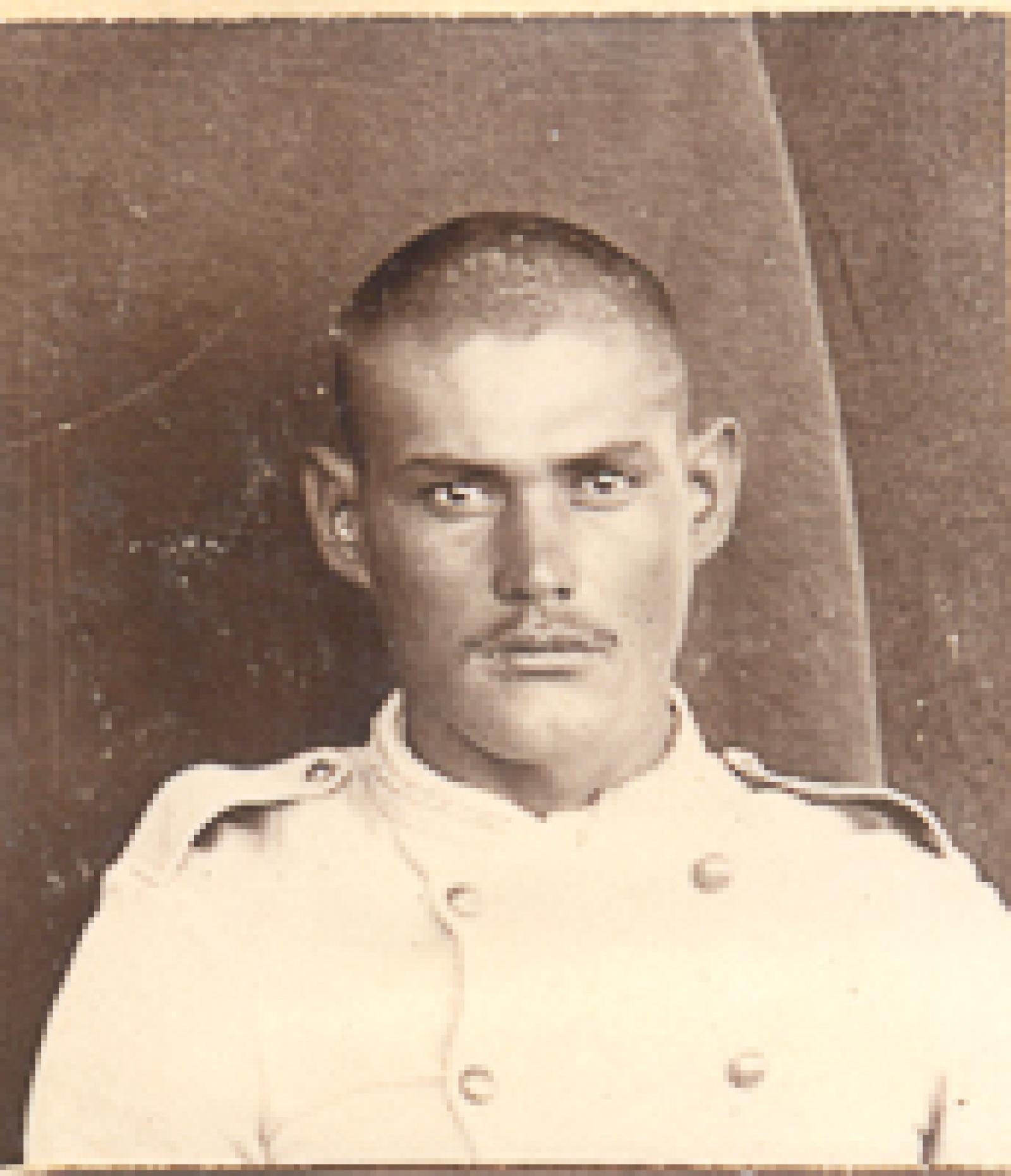 El boga Esteban Miranda de frente.
