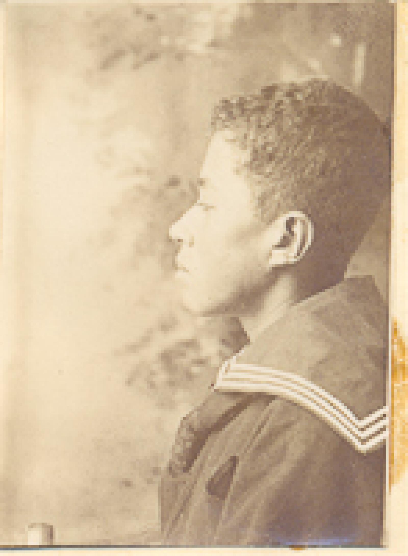 El boga Rafael Cruz de perfil.