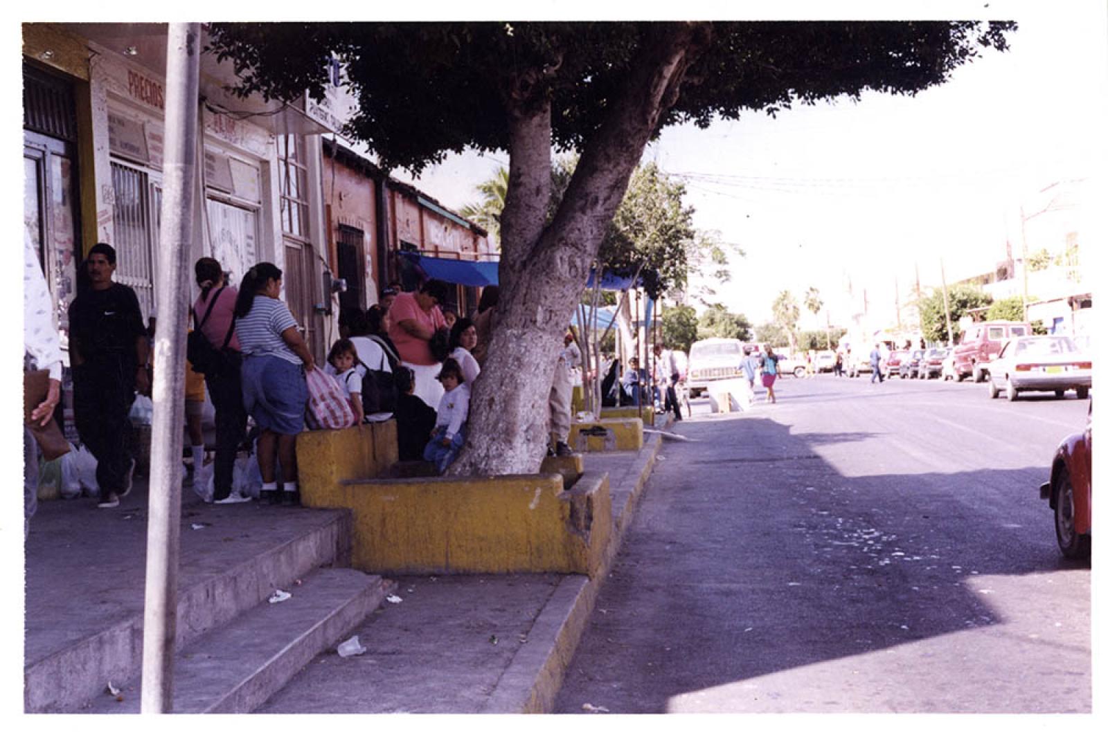 “El centro de la ciudad” de La Paz.