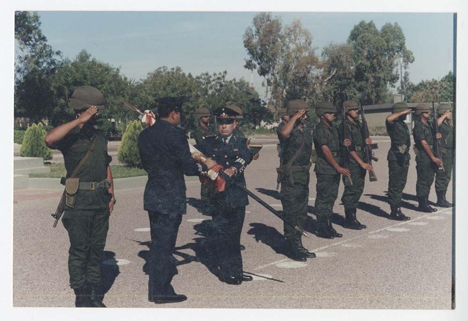 “El ejército.”