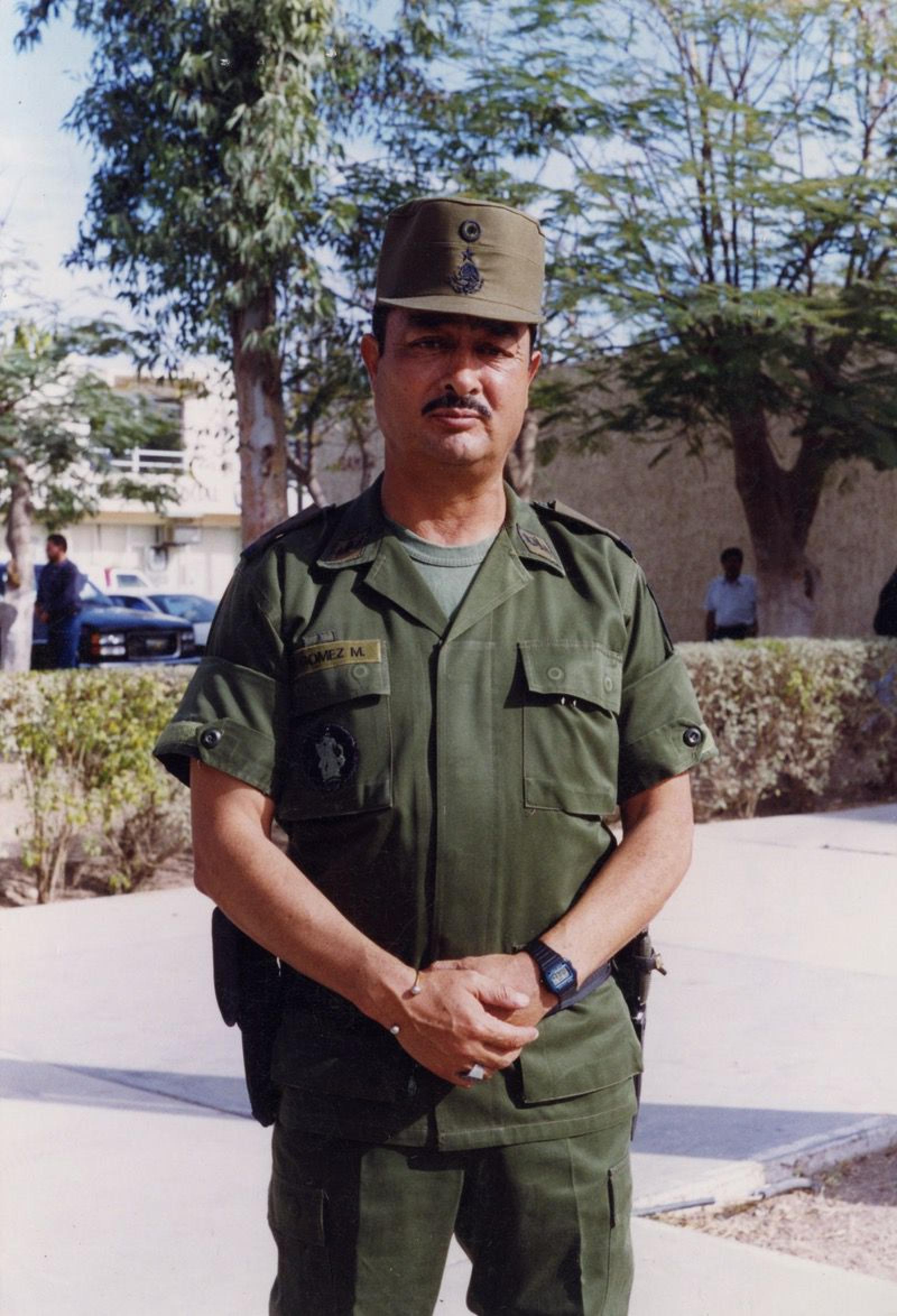 “El general brigadier Rafael Gómez”, retrato.