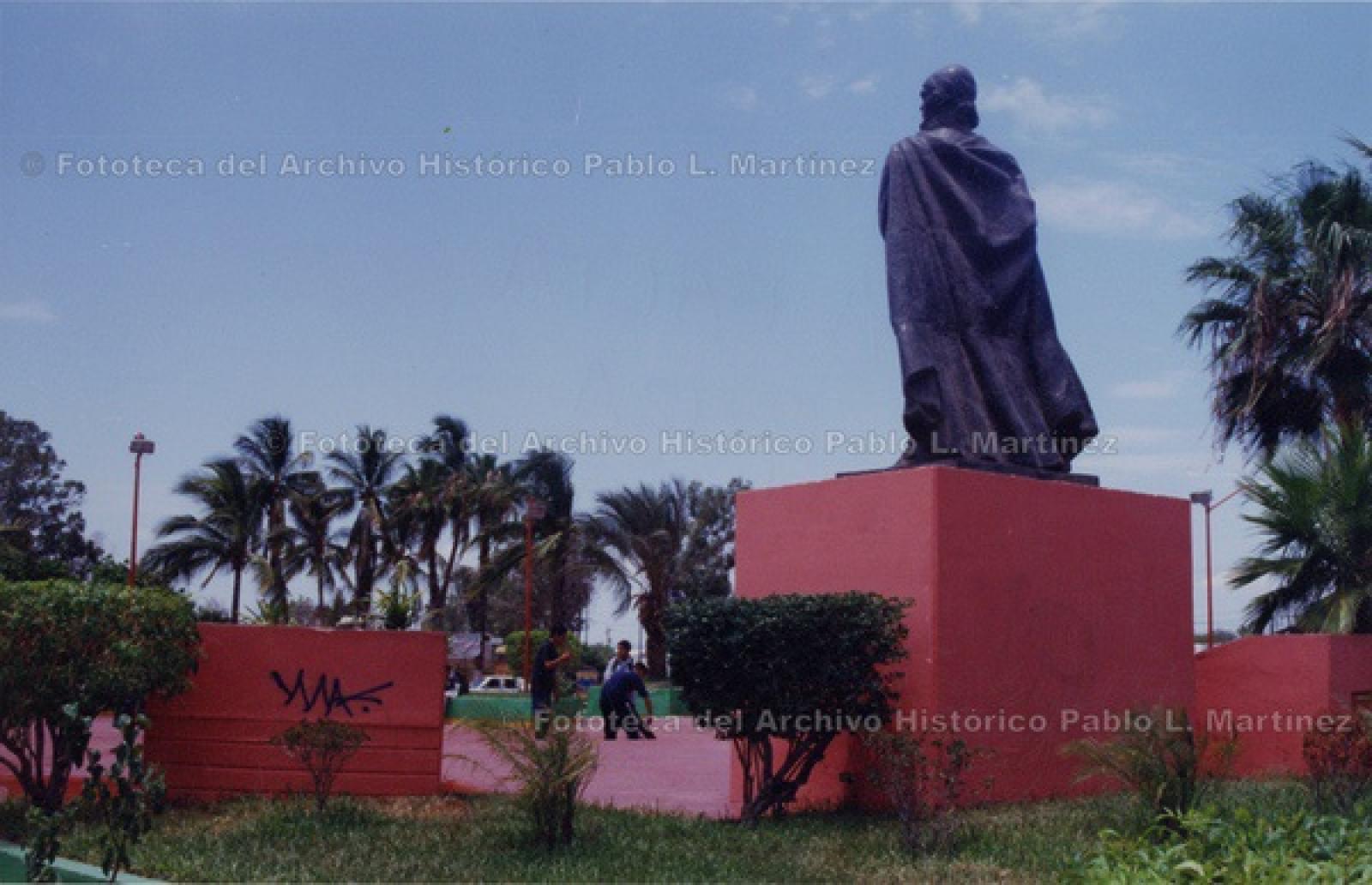 El parque Morelos, La Paz, Baja California Sur.