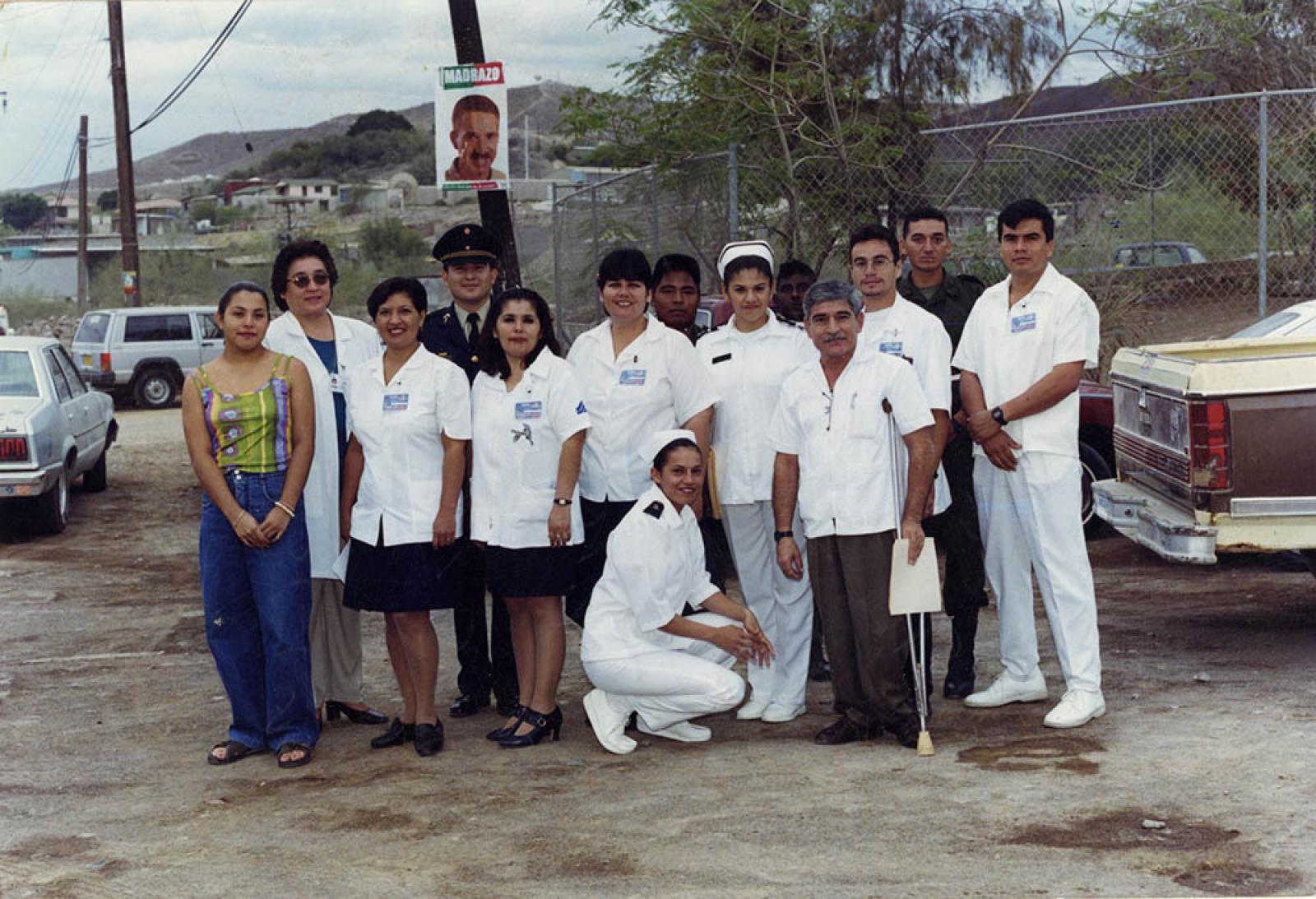 “El Sector Salud”, retrato de grupo.