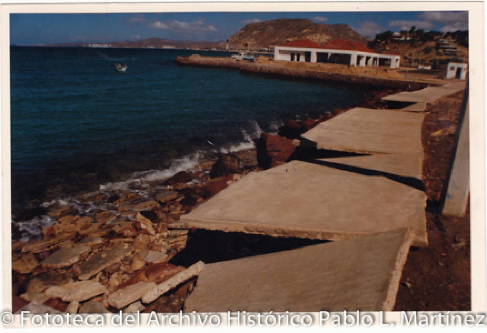 El Terraplén, malecón de La Paz.