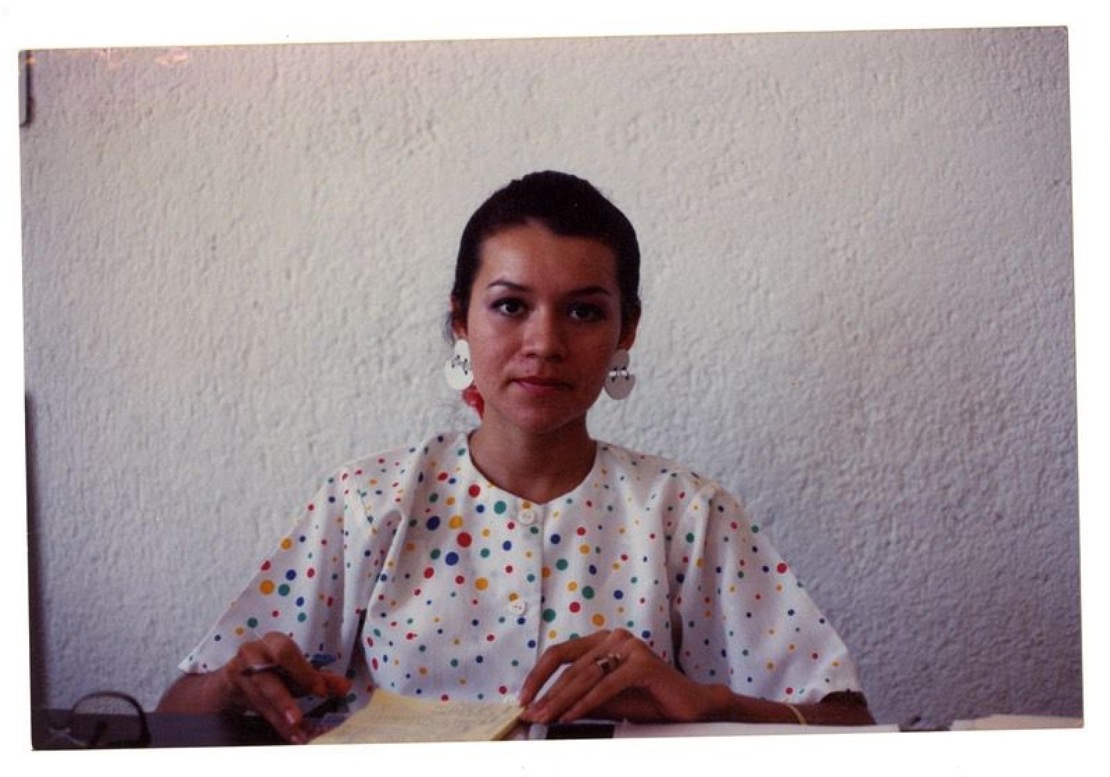 Elba Llaro, retrato.