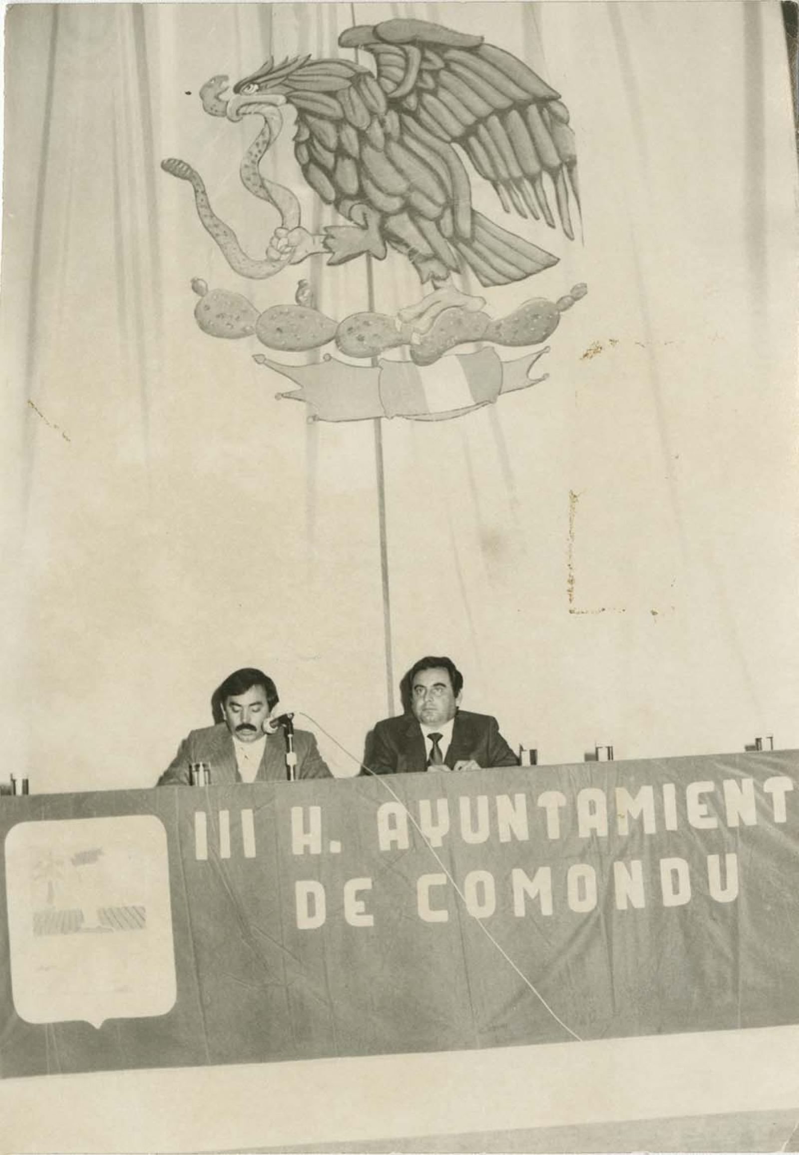Eligio Soto, en su último informe de gobierno.