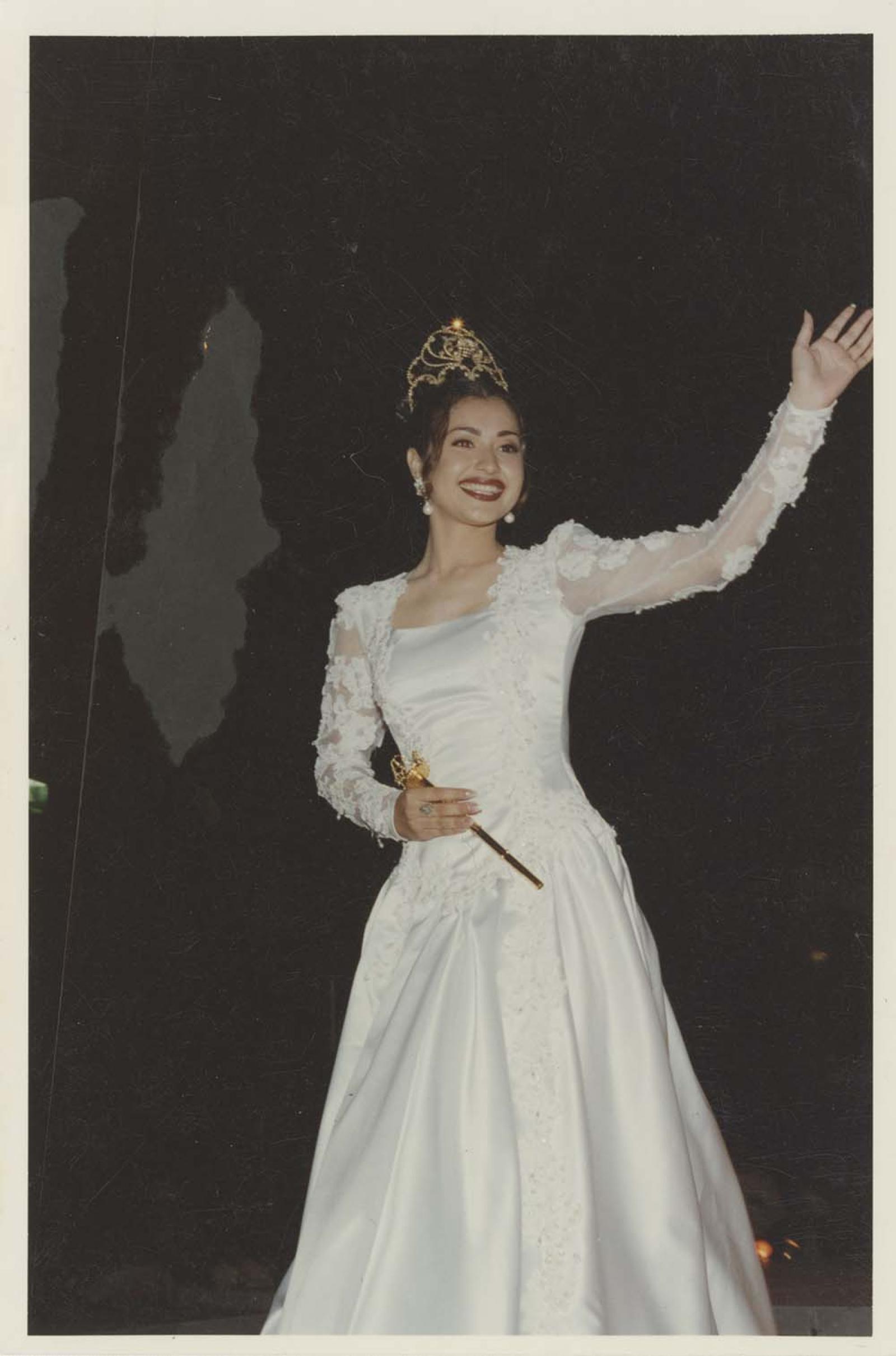 Emanuelle de Liz, reina de San José  del Cabo, Baja California Sur, 1997.