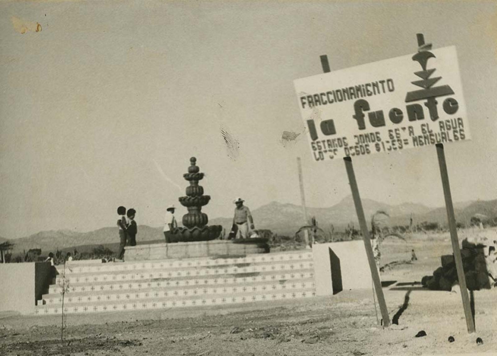 “En el fraccionamiento” La Fuente.