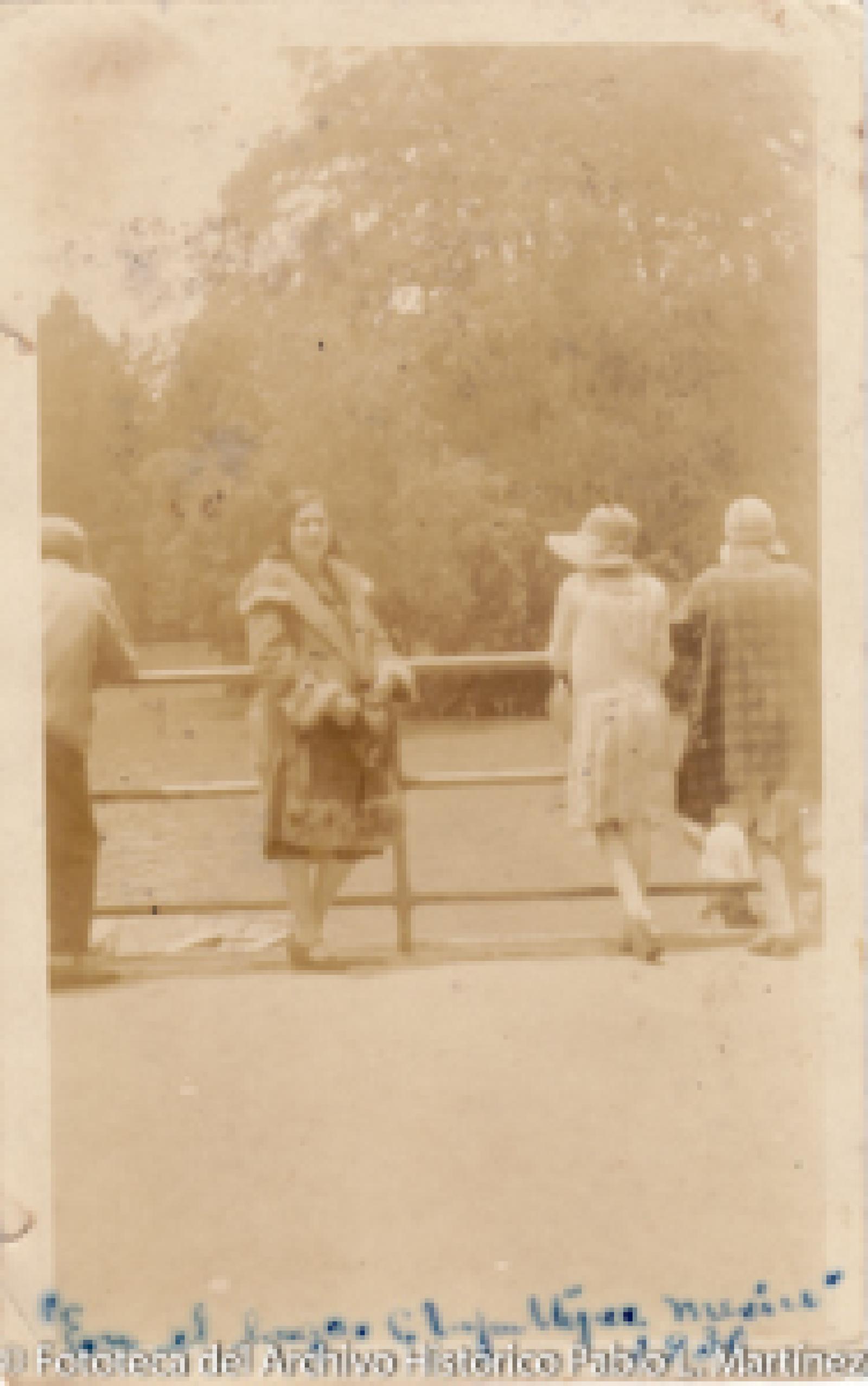 En el lago de Chapultepec, México.