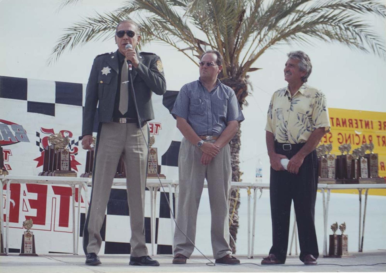 Entrega de trofeos Baja Mil.
