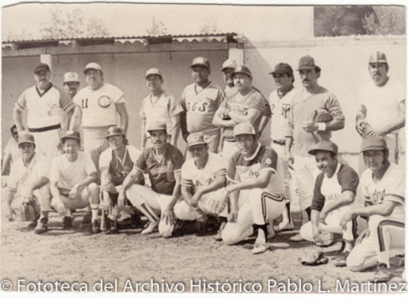 Equipo de béisbol.