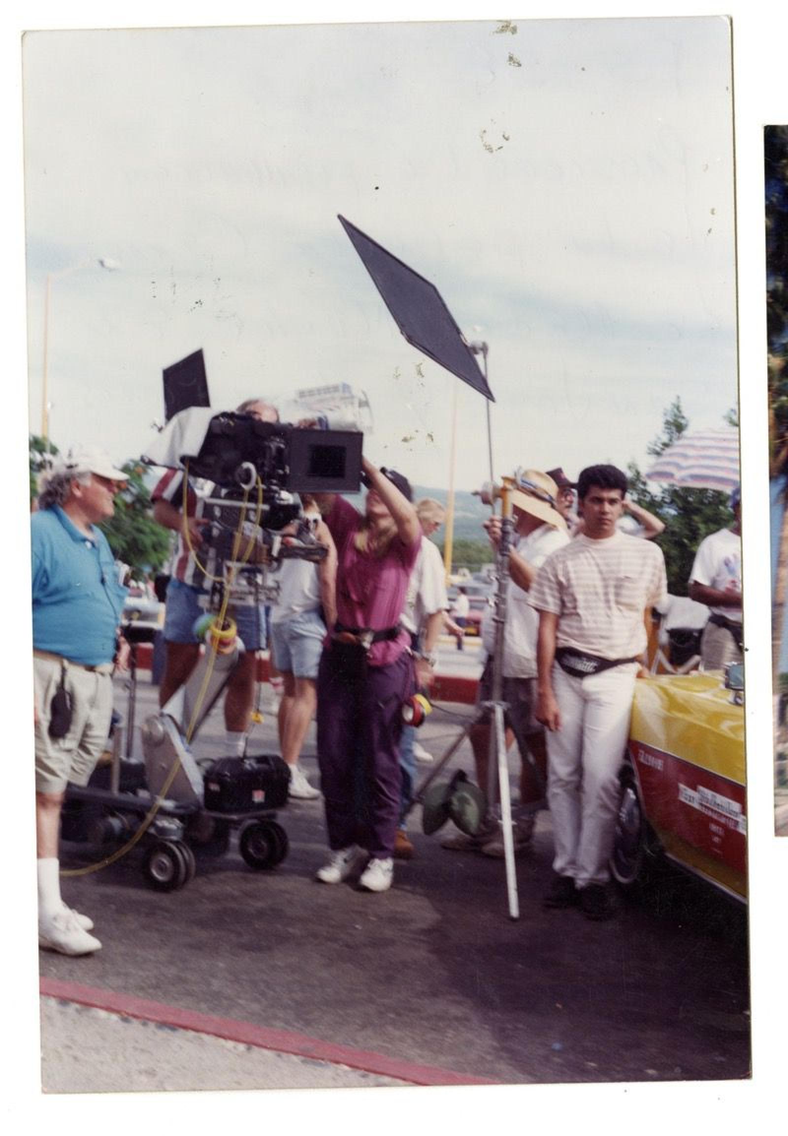 Equipo de trabajo de la película “Carrera de Media Noche”.
