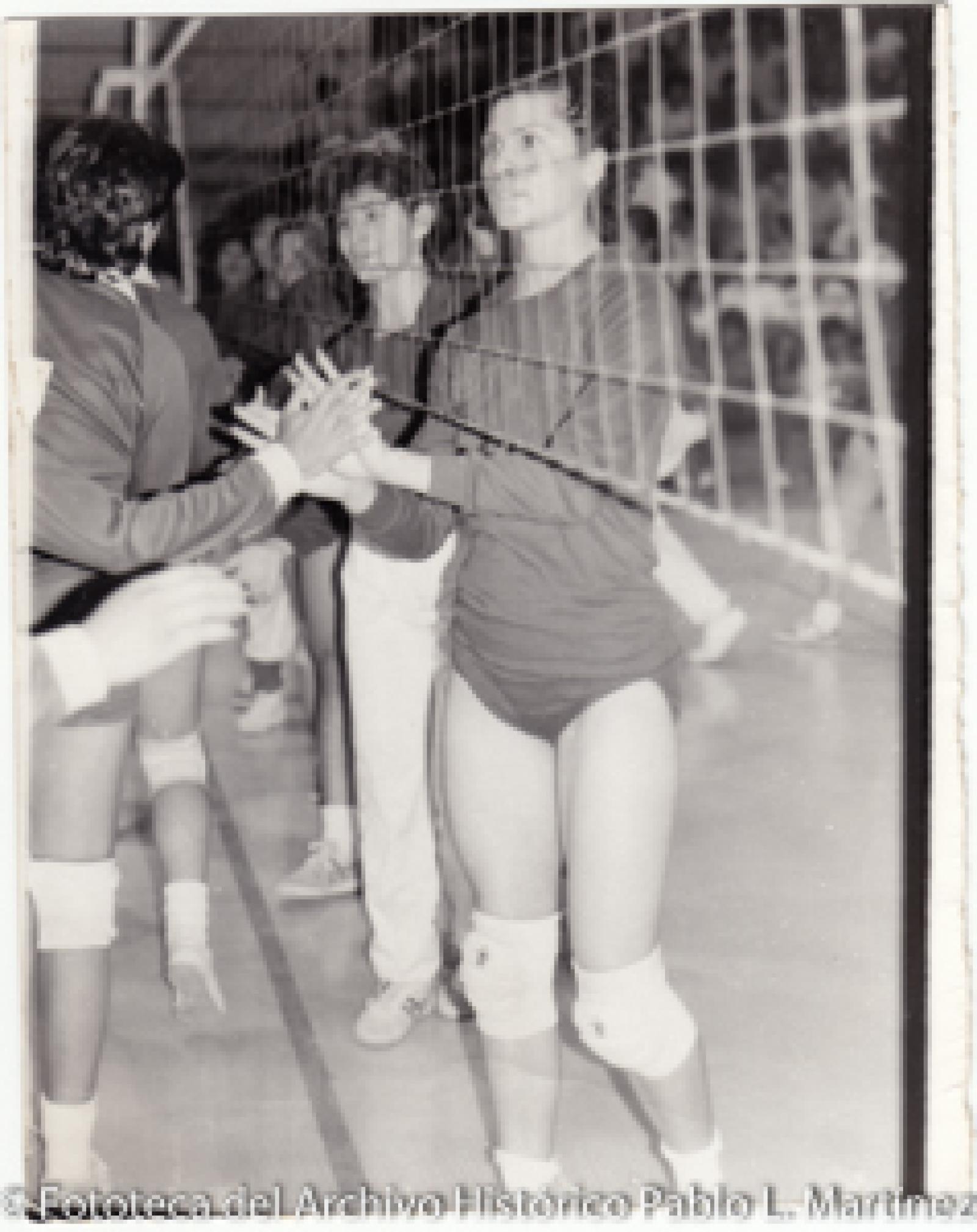 Equipo de vóleibol femenil.