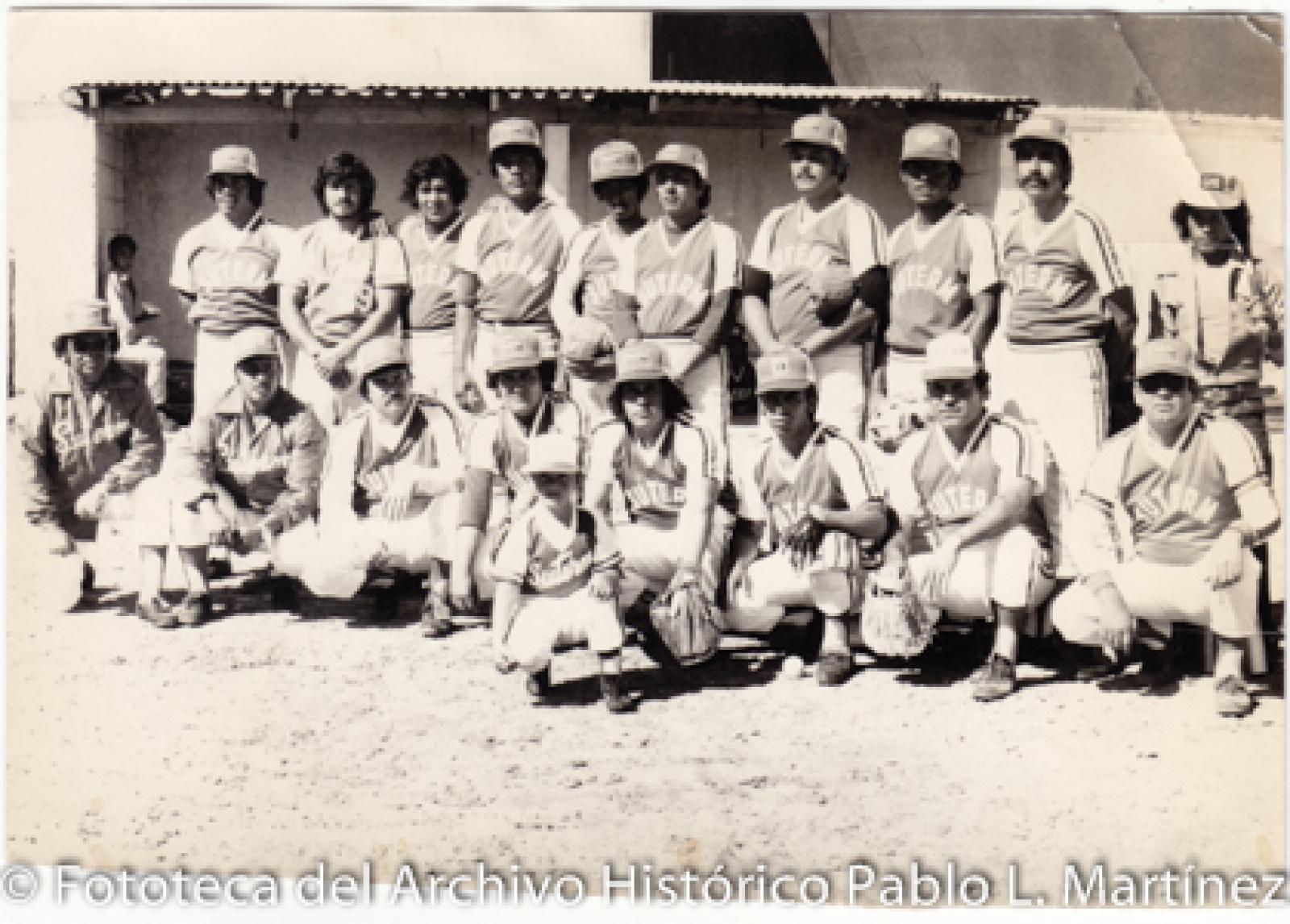 Equipo varonil de béisbol del “SUTERM”