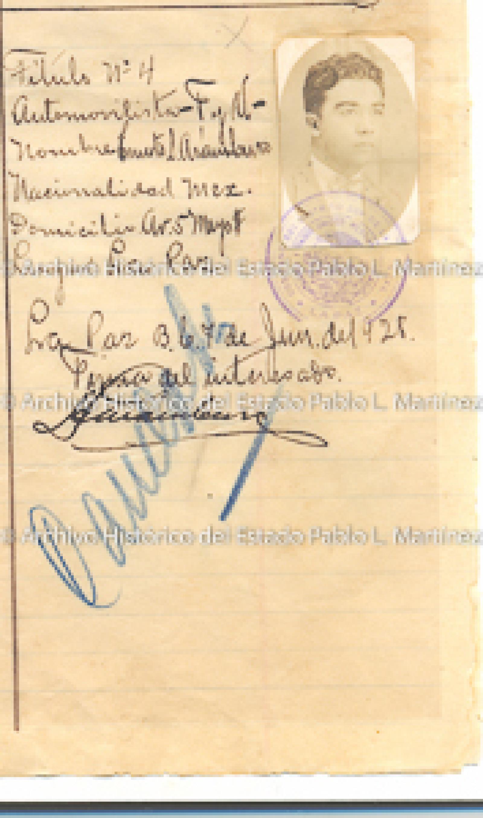 "Ernesto Arámburo", retrato.