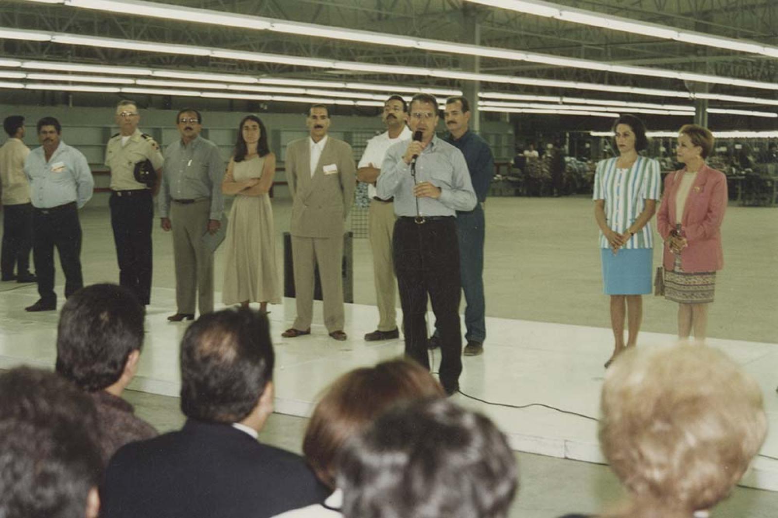 Ernesto Zedillo en inauguración.