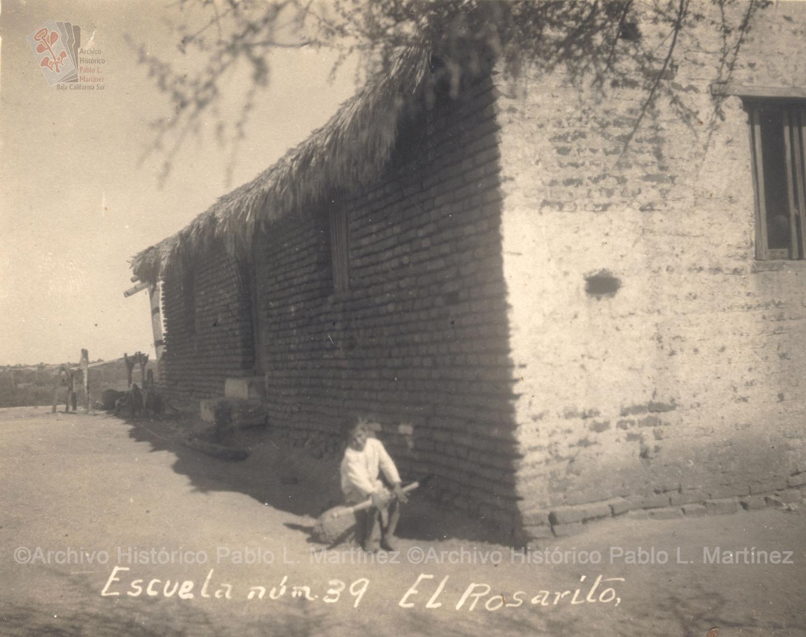 Escuela rural Número 39, El Rosarito, Baja California.
