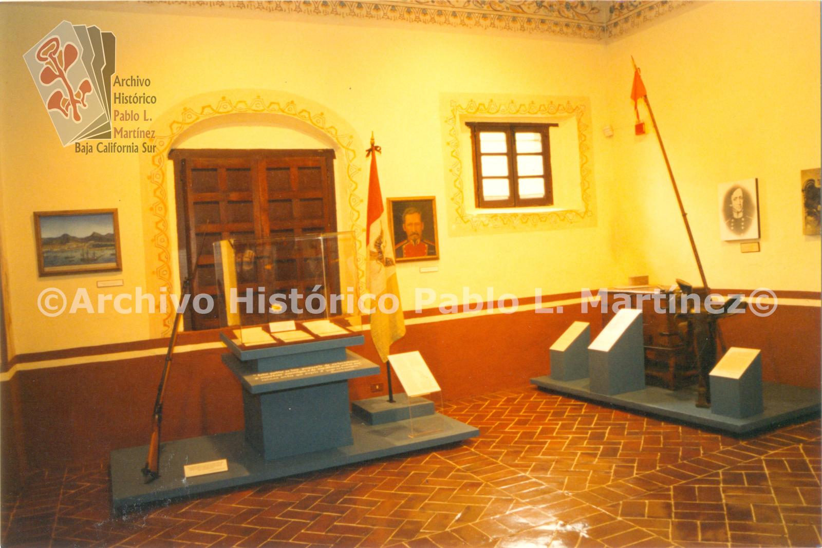 Espacio museográfico de Baja California Sur en el Museo Nacional de las Intervenciones de la ciudad de México.