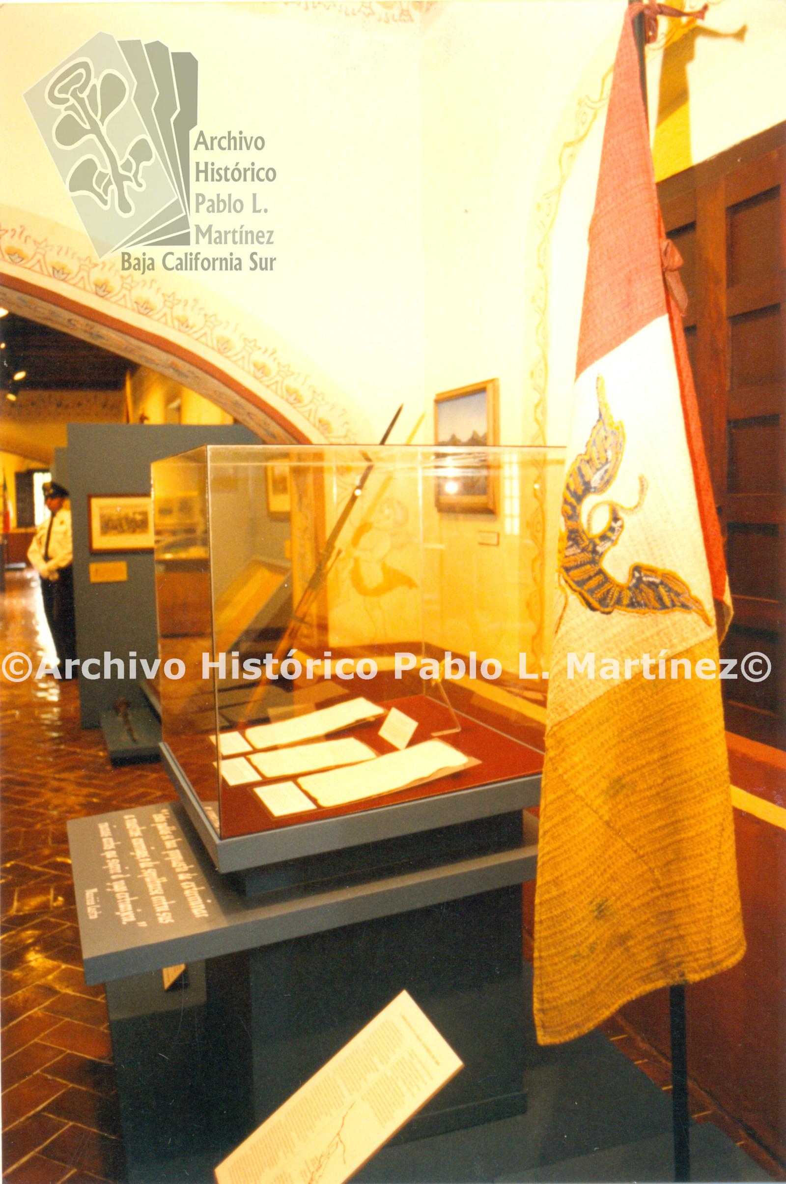Espacio museográfico de Baja California Sur en el Museo Nacional de las Intervenciones en la ciudad de México.