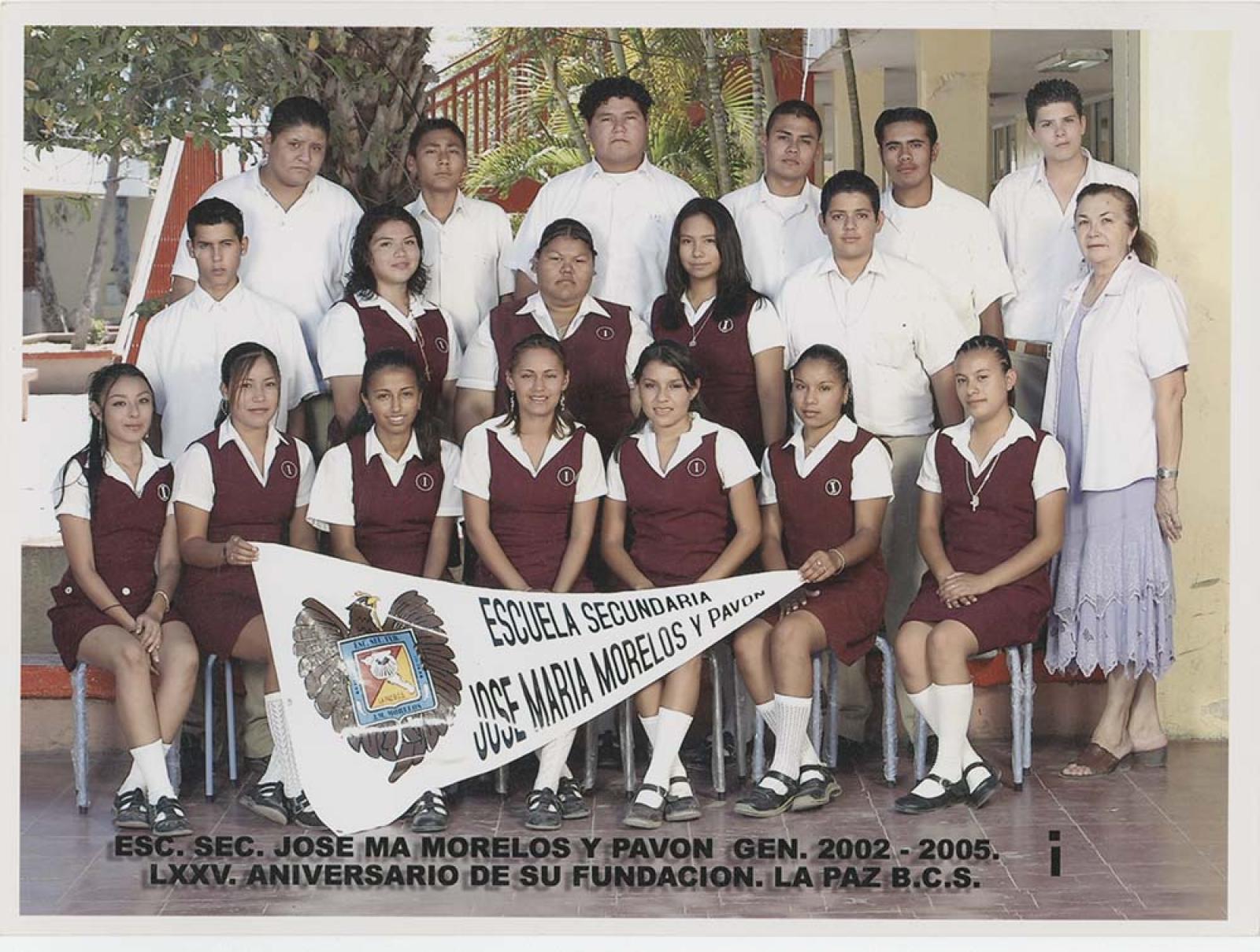 Estudiantes de secundaria, grupo I.