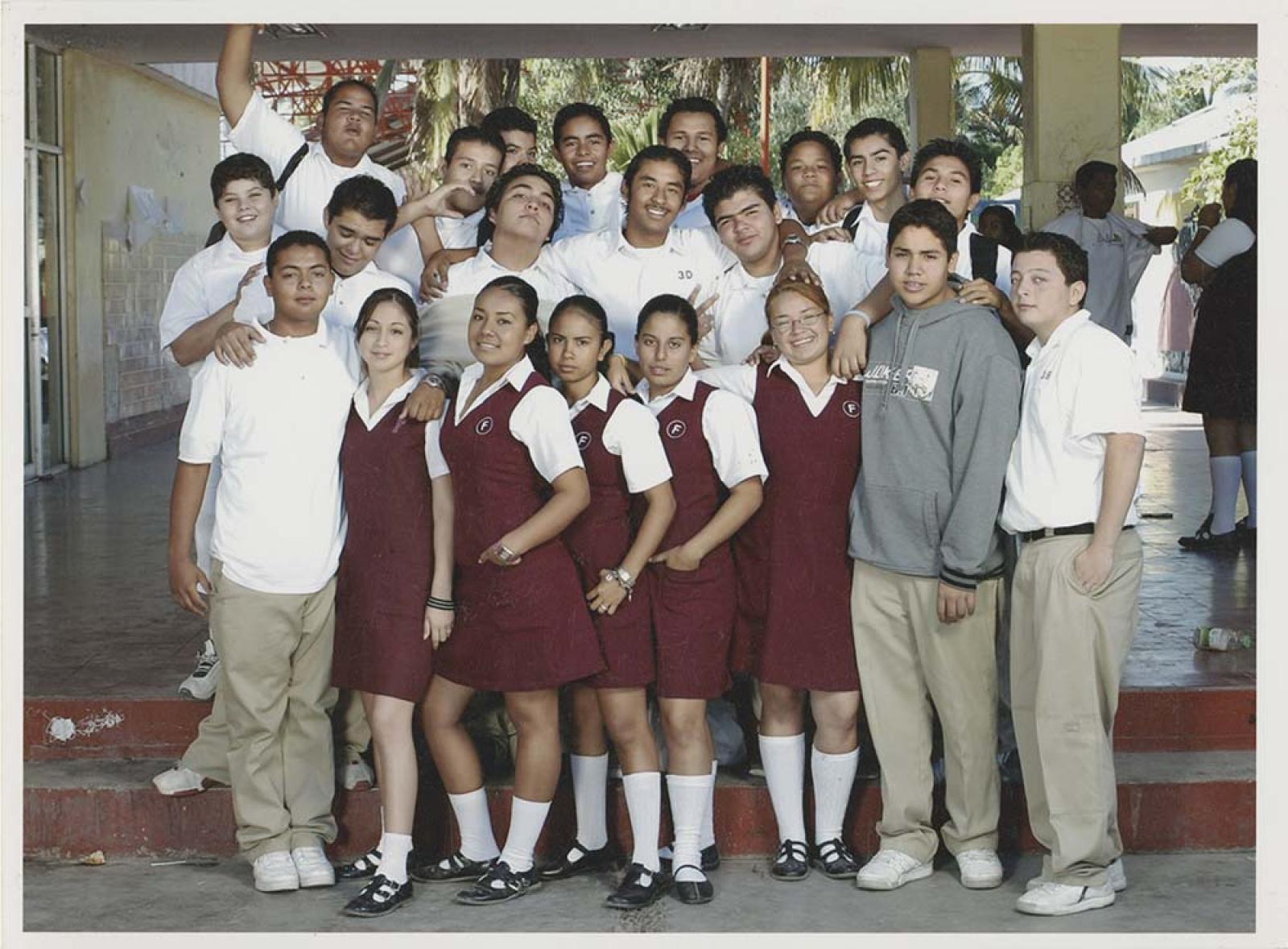 Estudiantes de secundaria.