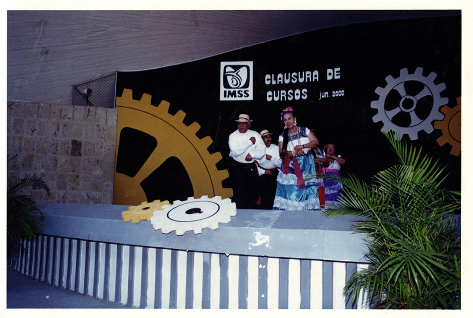 Evento “Clausura de cursos”.