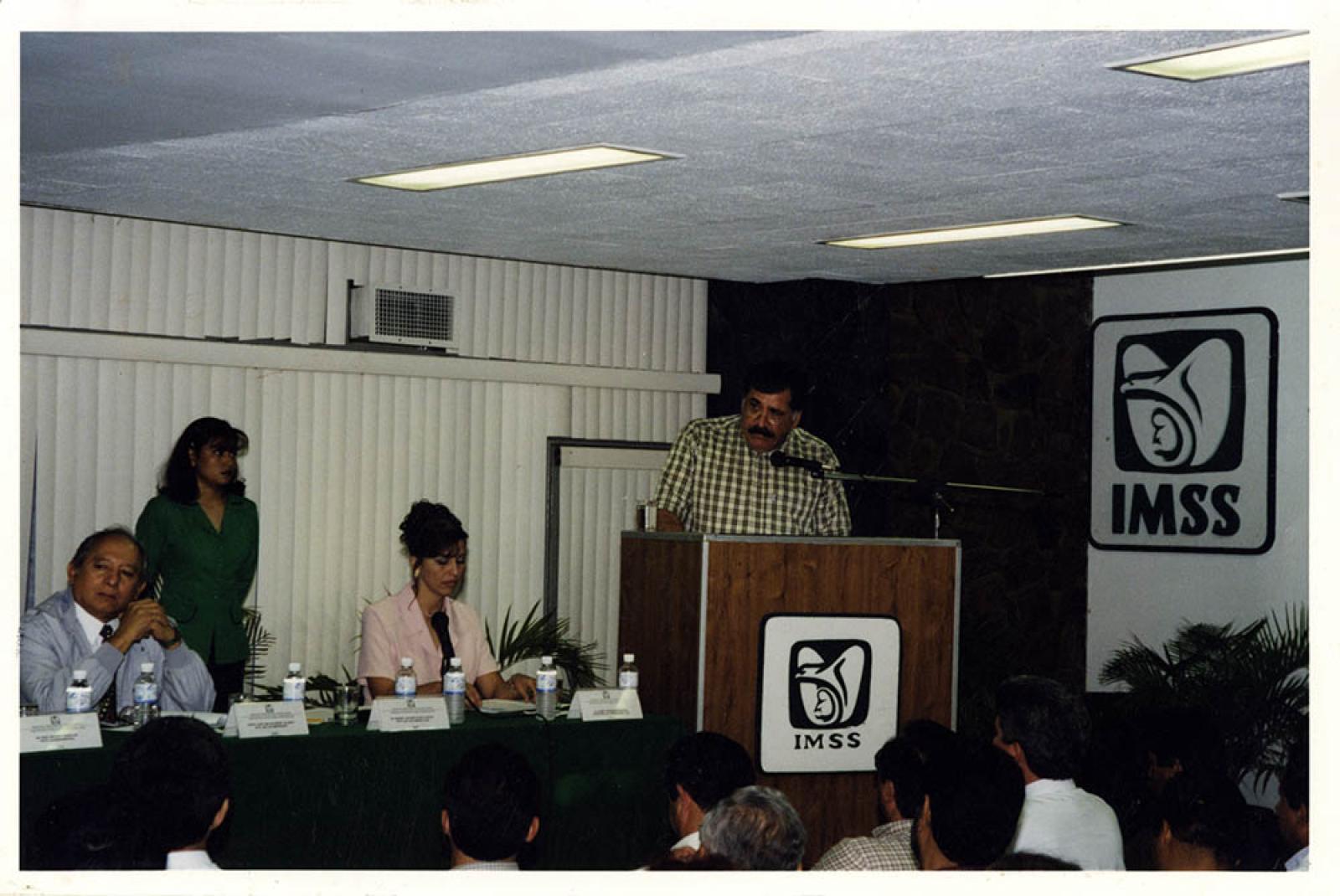 Evento del Instituto Mexicano del Seguro Social.
