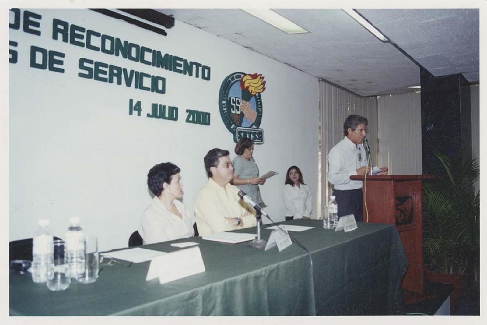 Evento del Sindicato Nacional de Trabajadores del Seguro Social.
