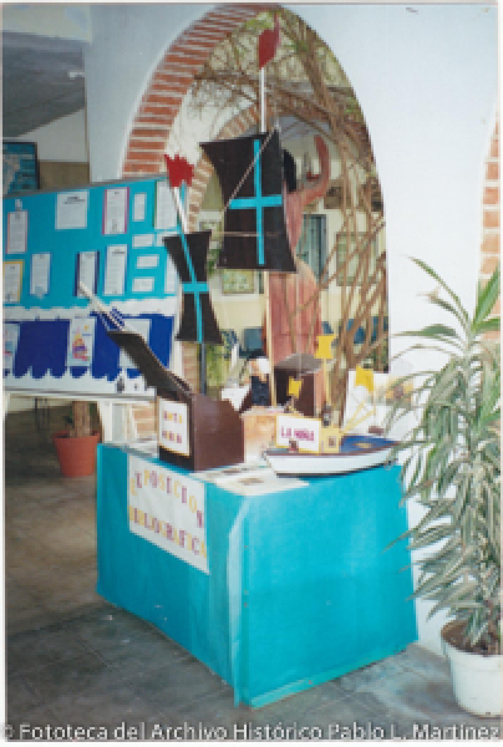 Exposición sobre el descubrimiento de América.