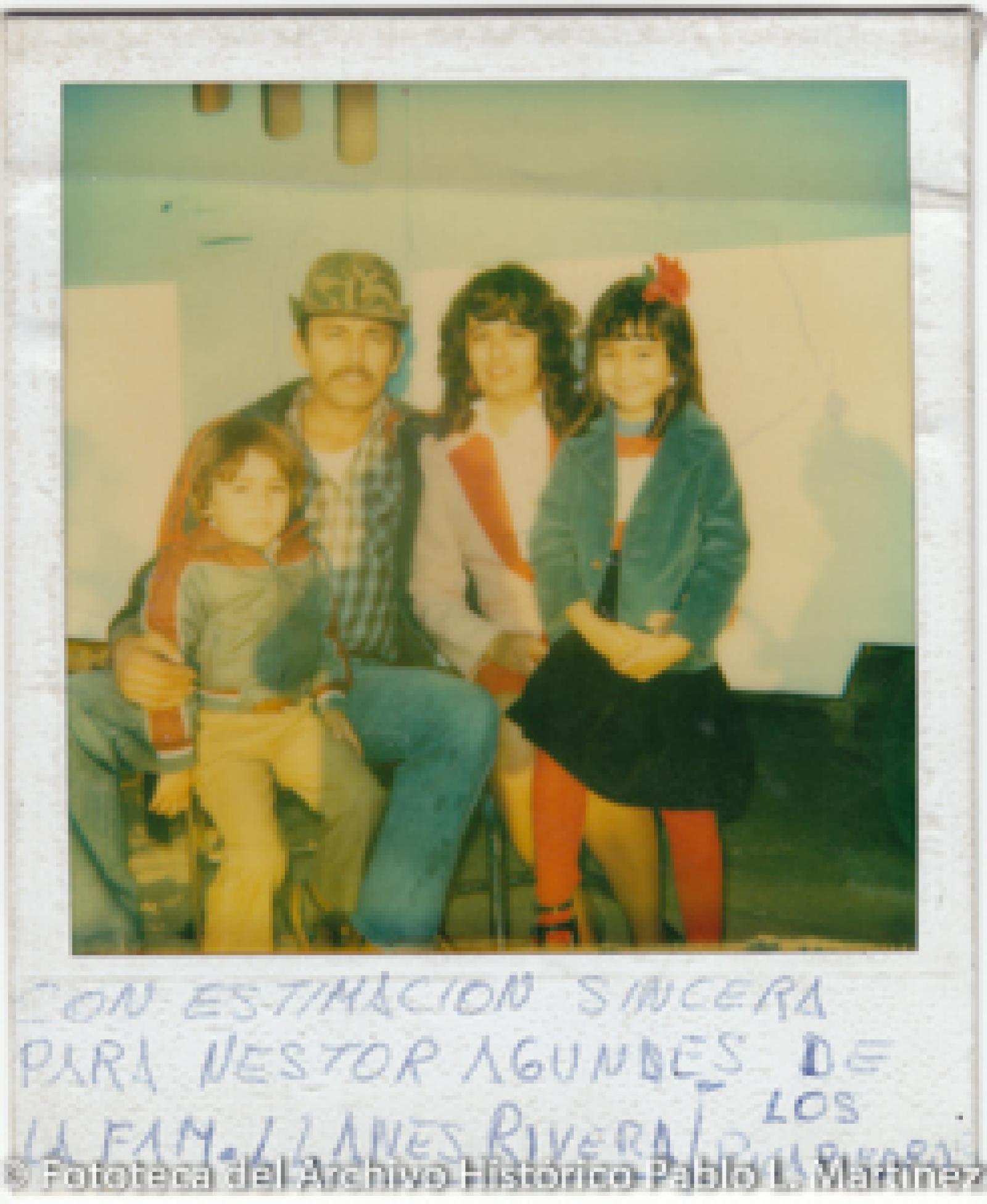 Familia “Llanes Rivera”, retrato.