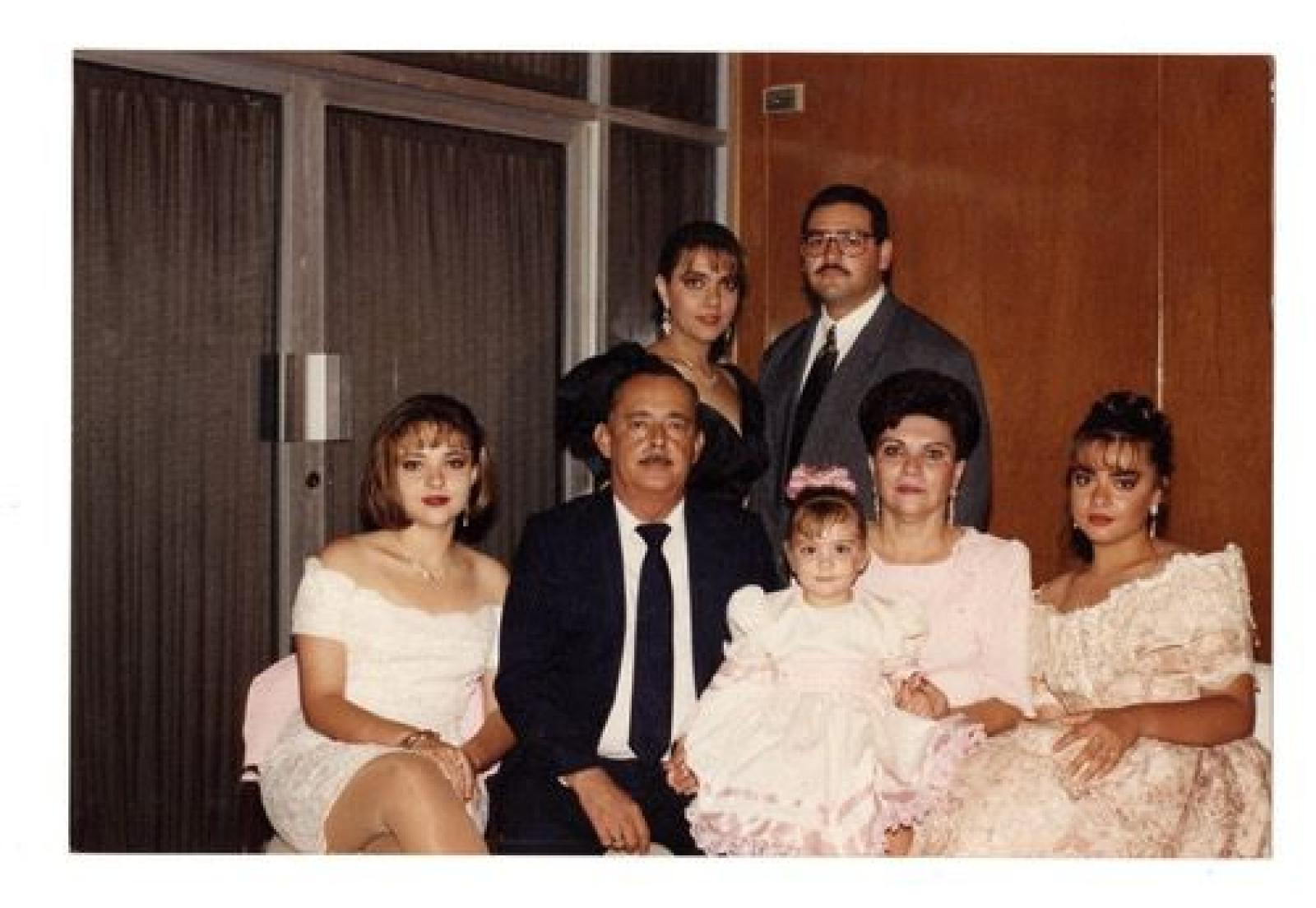 Familia Rouyer, retrato de grupo.