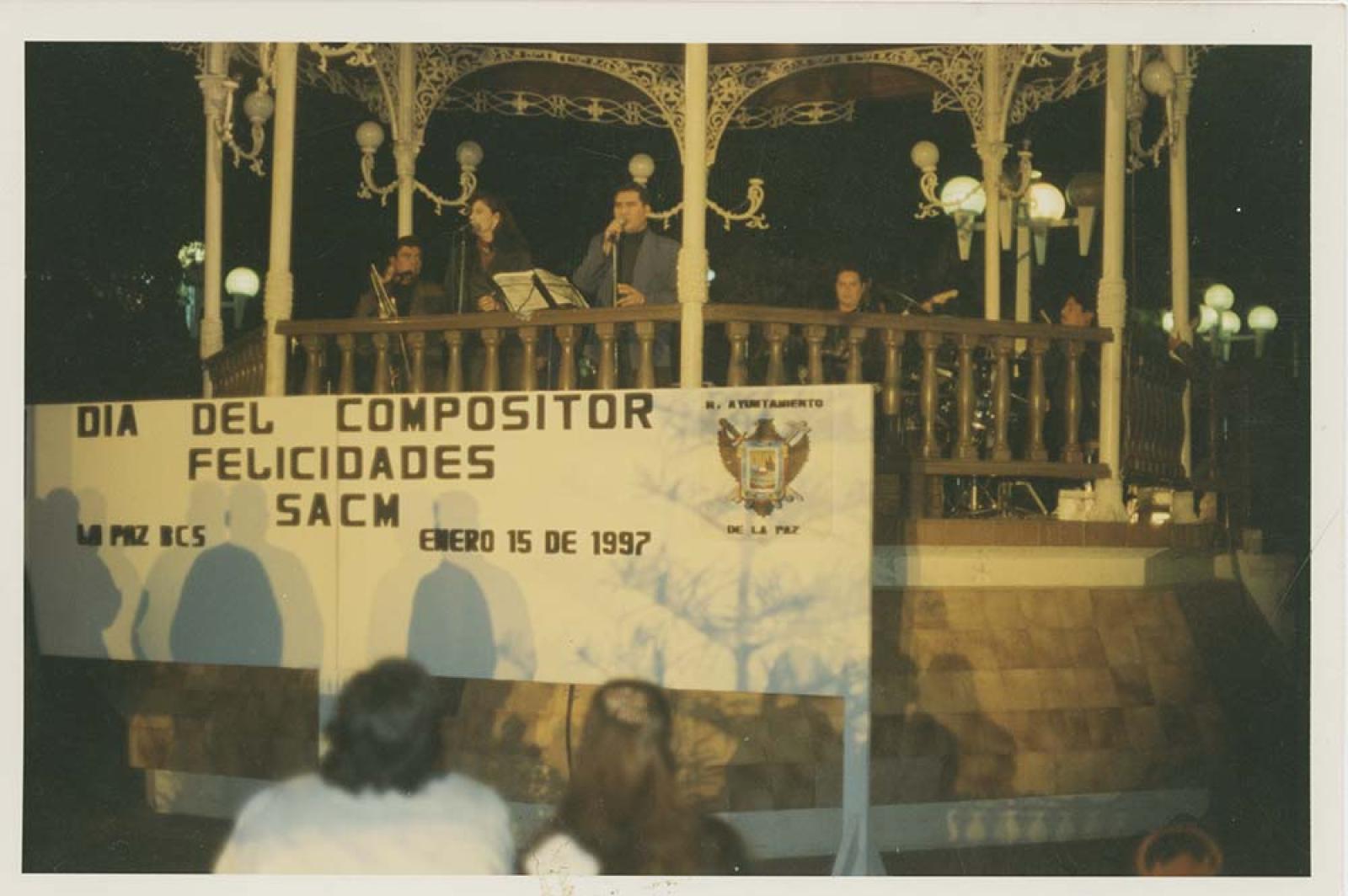 Festejo del Día del Compositor.