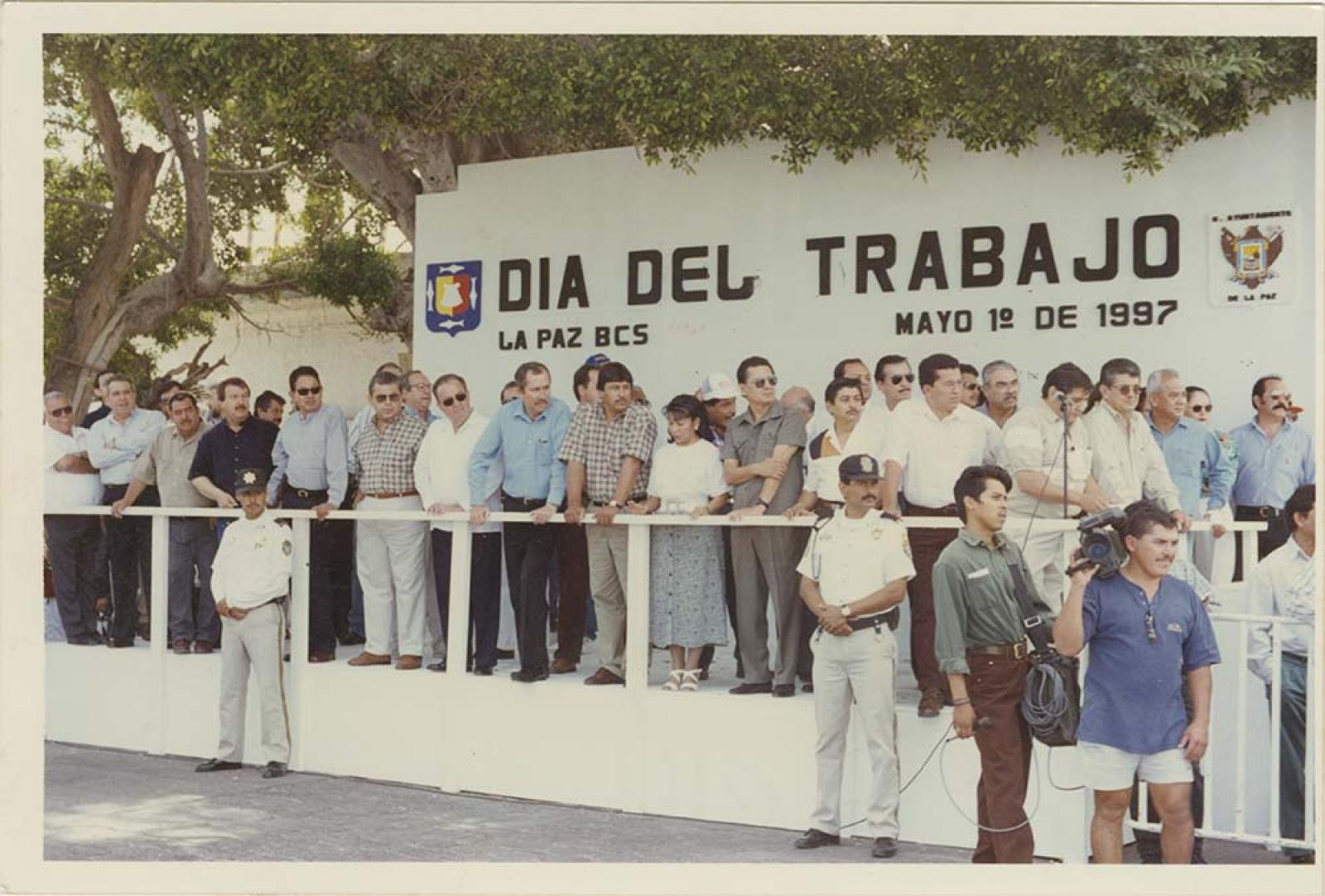“Festejo del Día del Trabajo”.