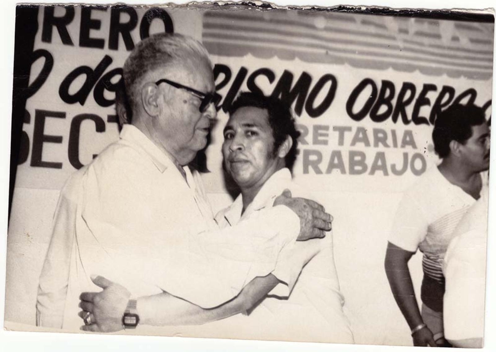 “Fidel Velázquez”, en acto público.