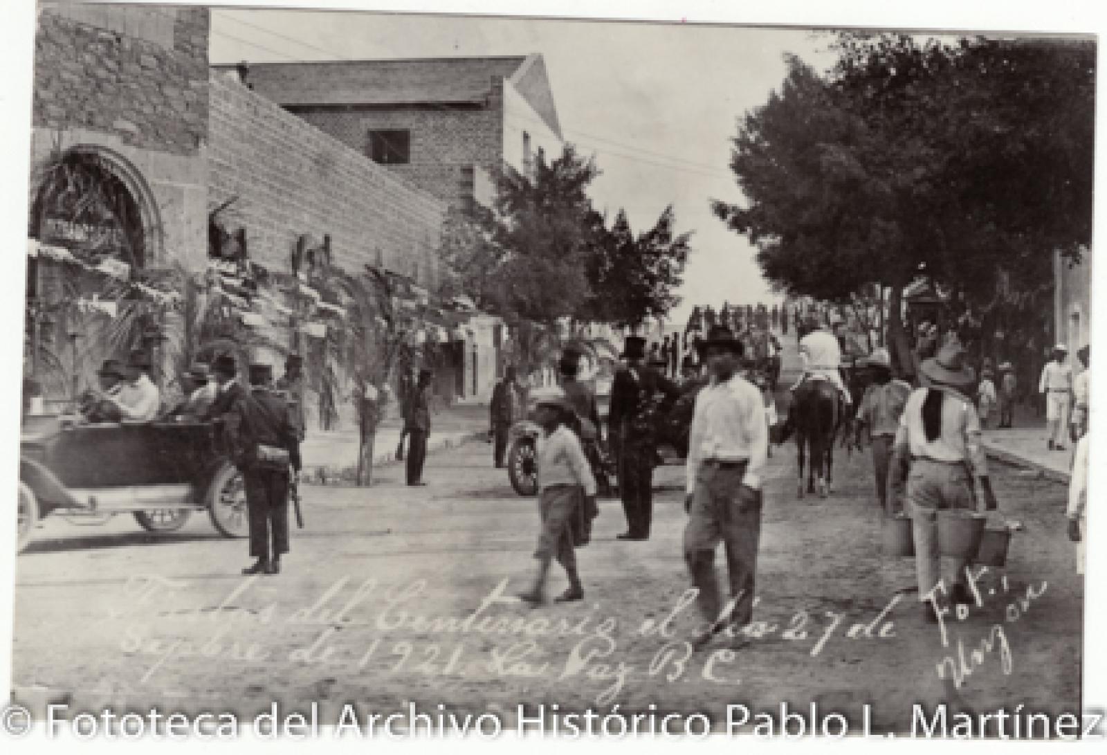 “Fiestas del centenario”.