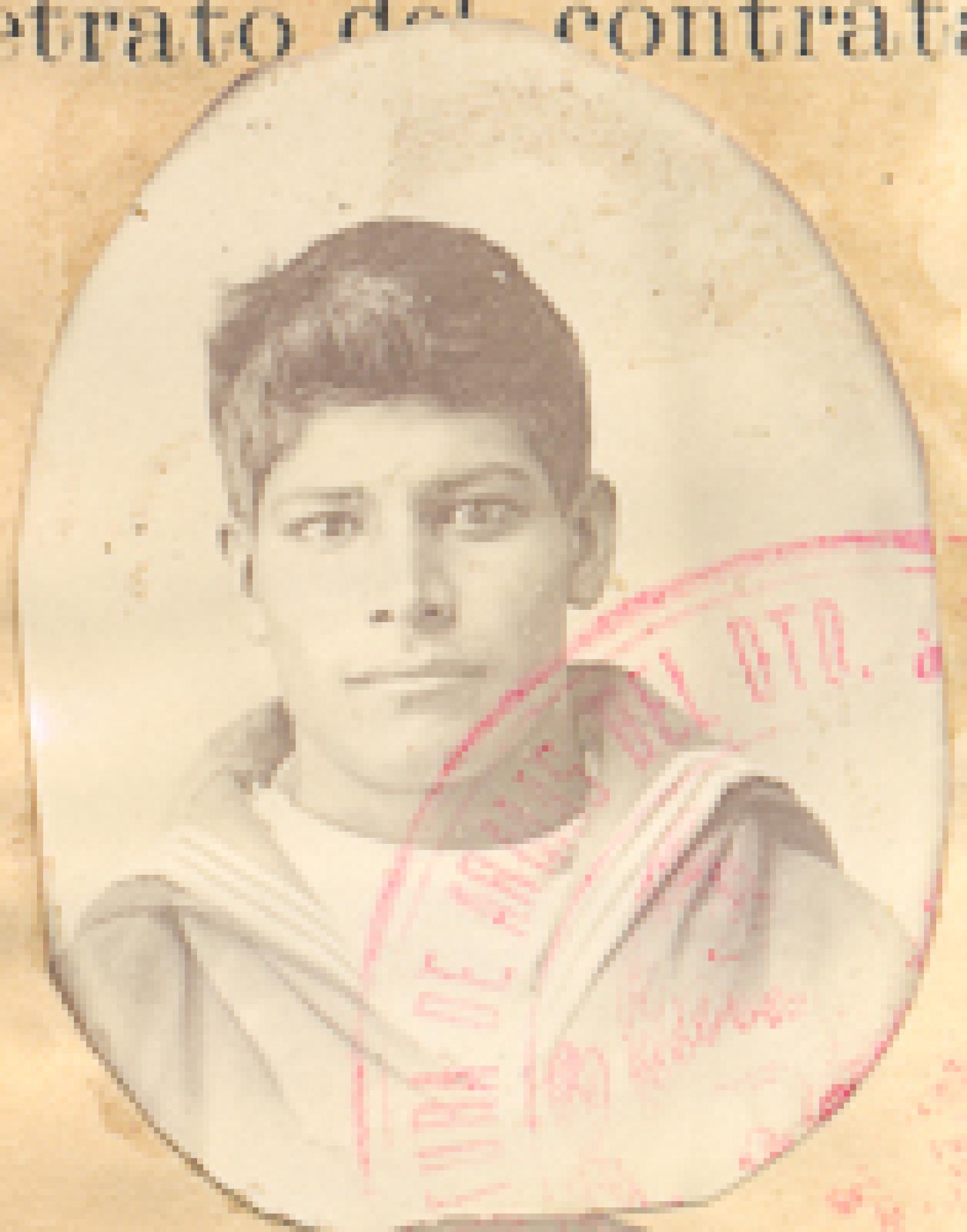 Florentino Martínez de frente.