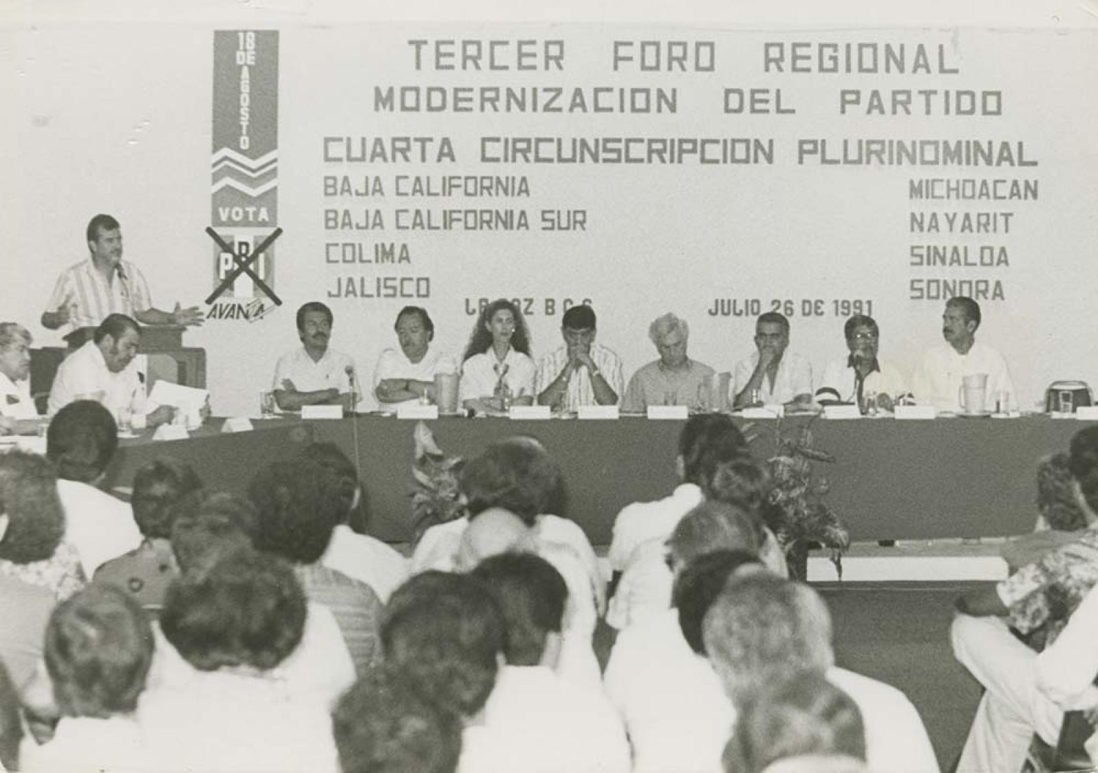 Foro regional modernización del partido.