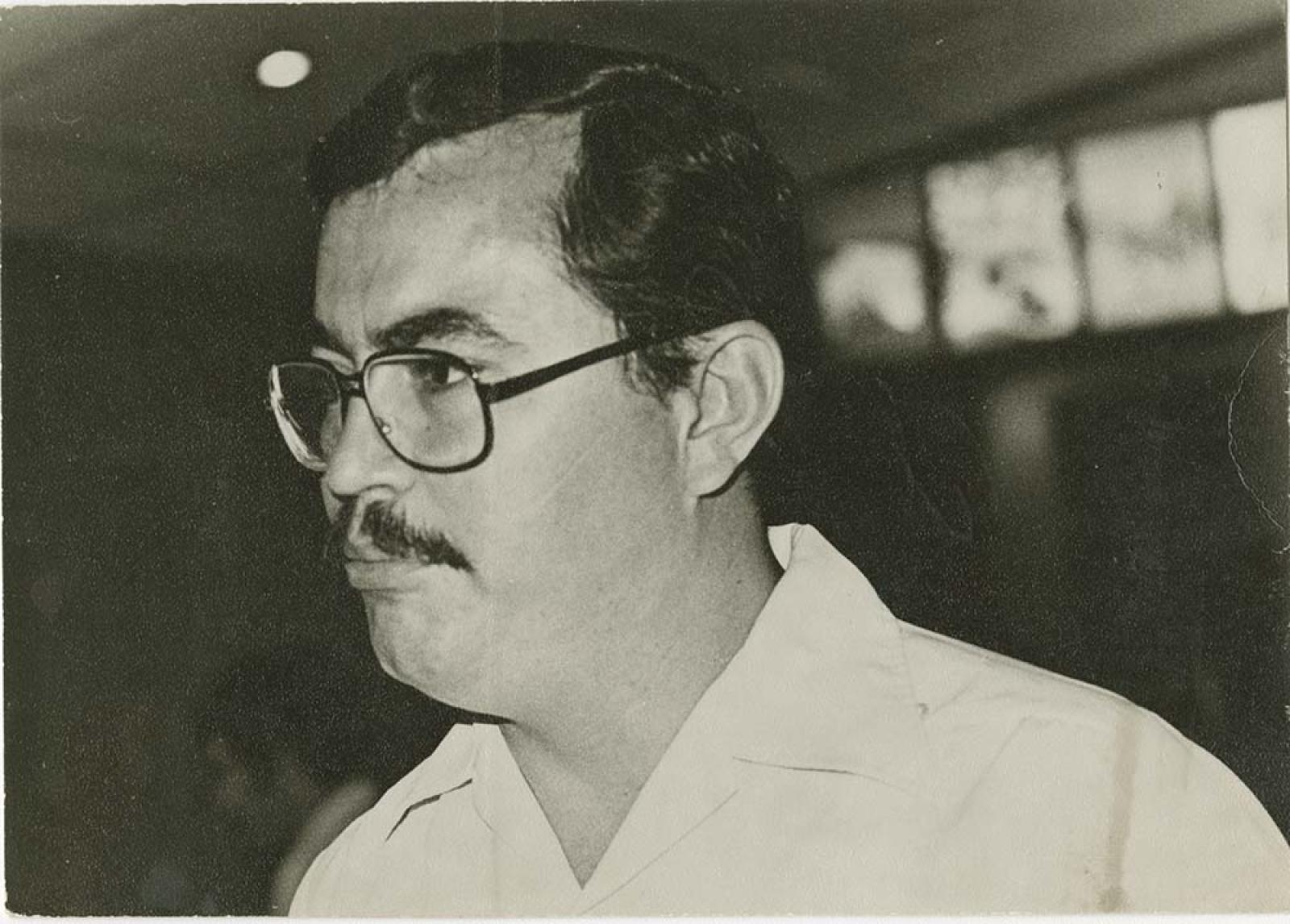 Francisco Cardoza, retrato.