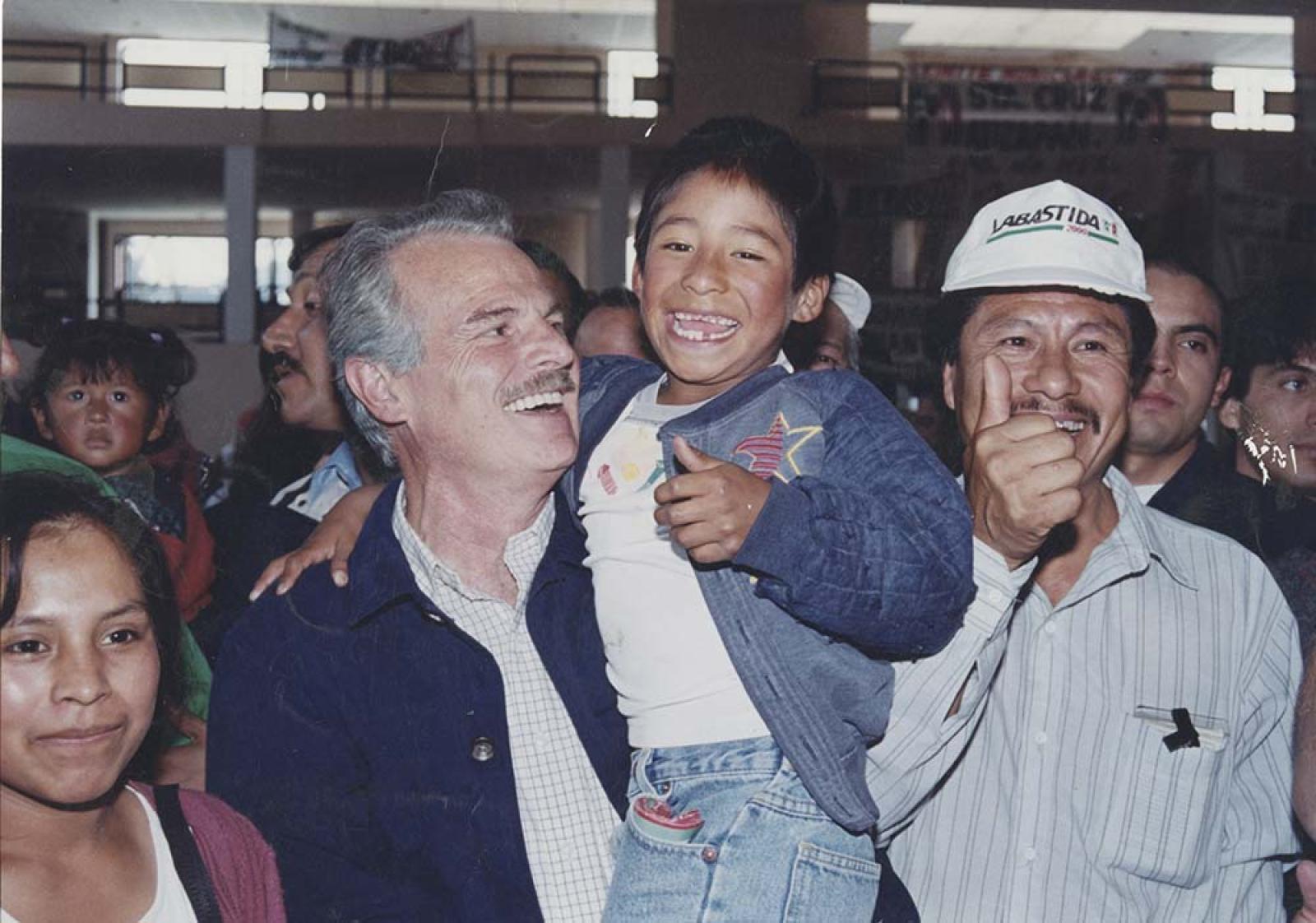 Francisco Labastida, en campaña electoral.