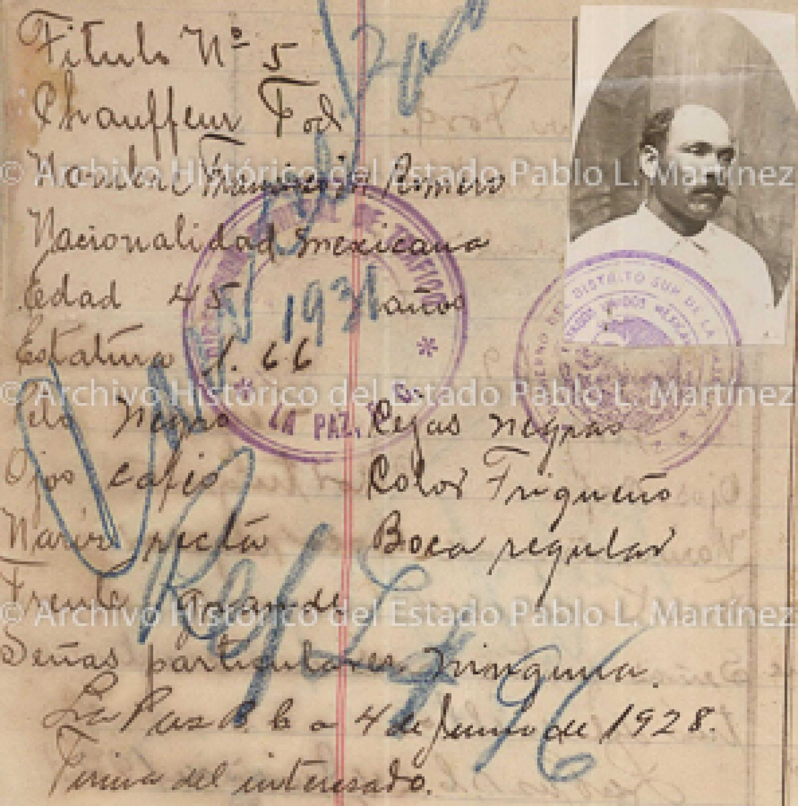 "Francisco M. Romero", retrato.