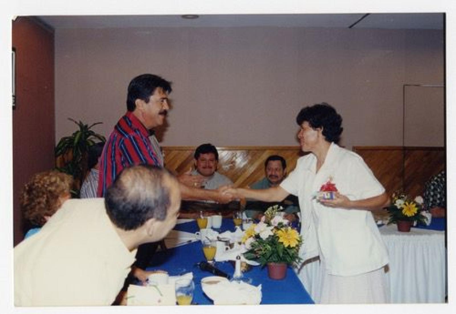 Francisco Martínez Mora en evento.