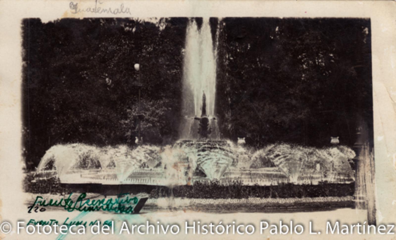 “Fuente Luminosa”, Guatemala.