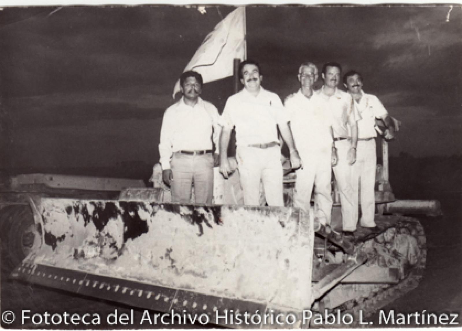 Gabriel Renero y Ricardo Covarrubias,  Retrato de grupo.