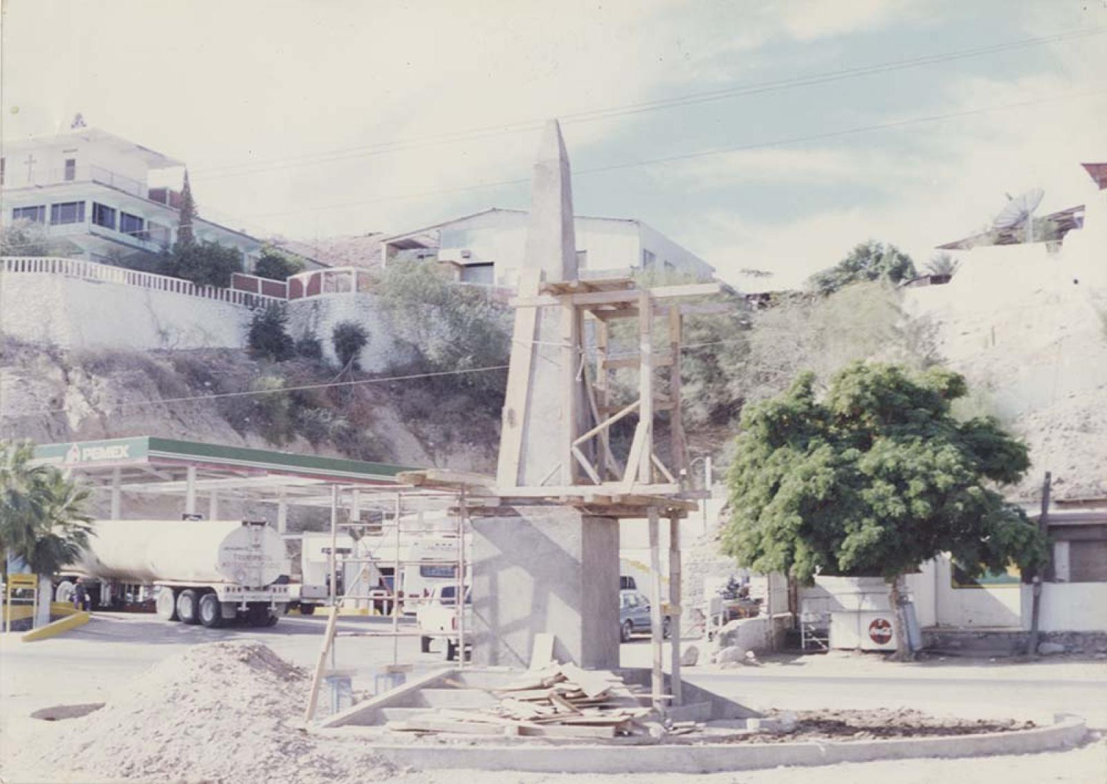 Gasolinera en Santa Rosalía.
