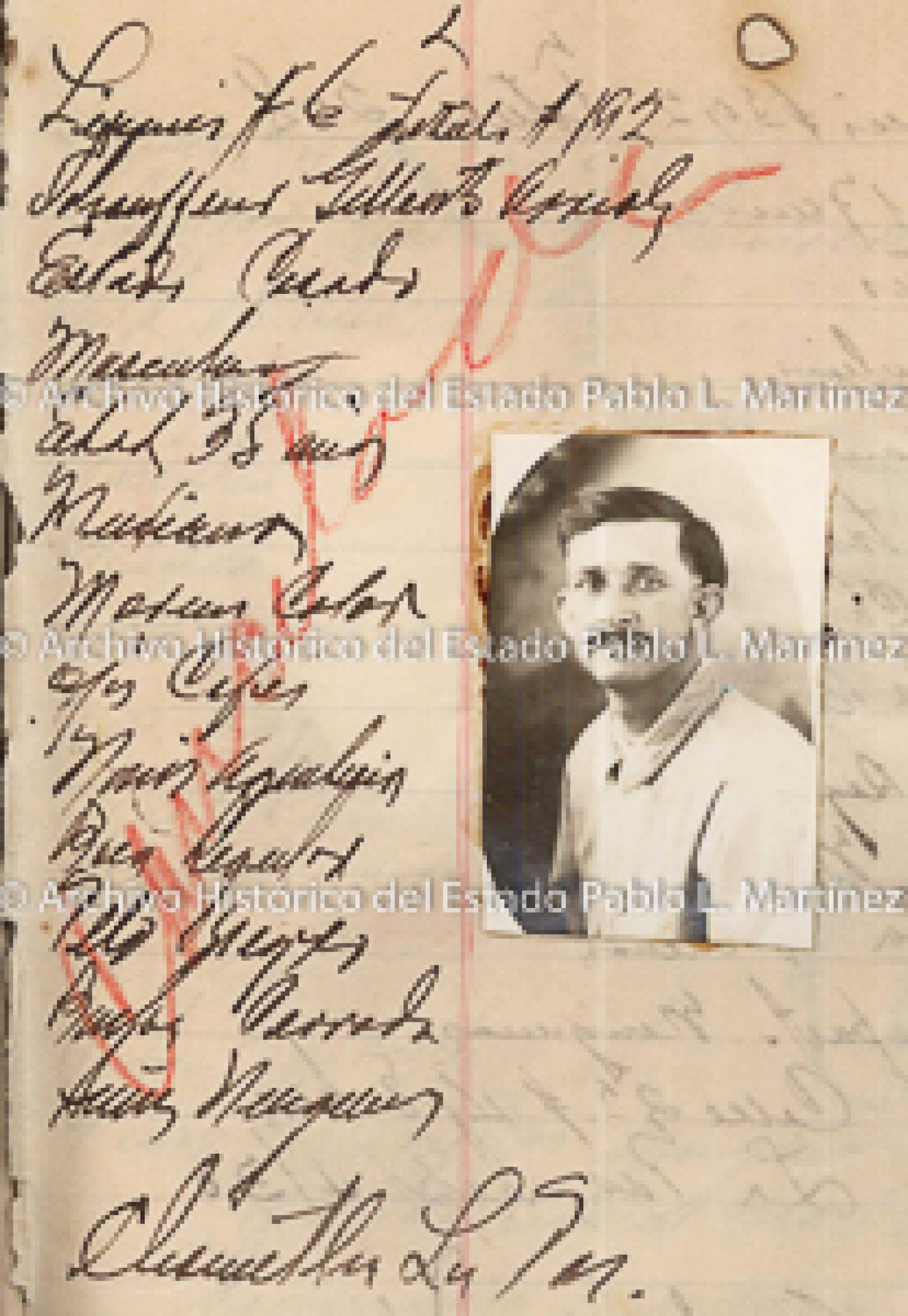 "Gilberto Arriola", retrato.